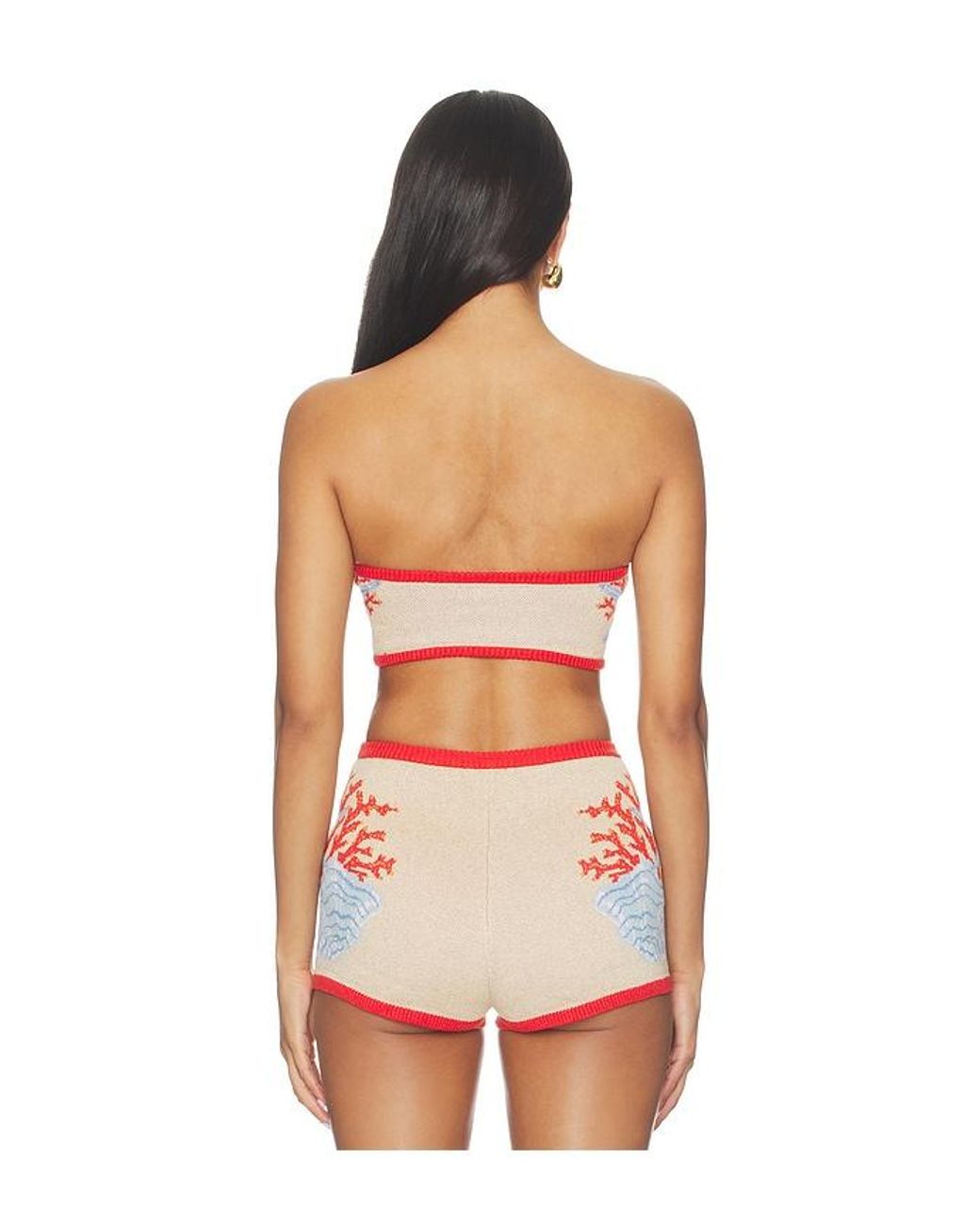 retroféte Multicolor Aralyn Knit Bandeau
