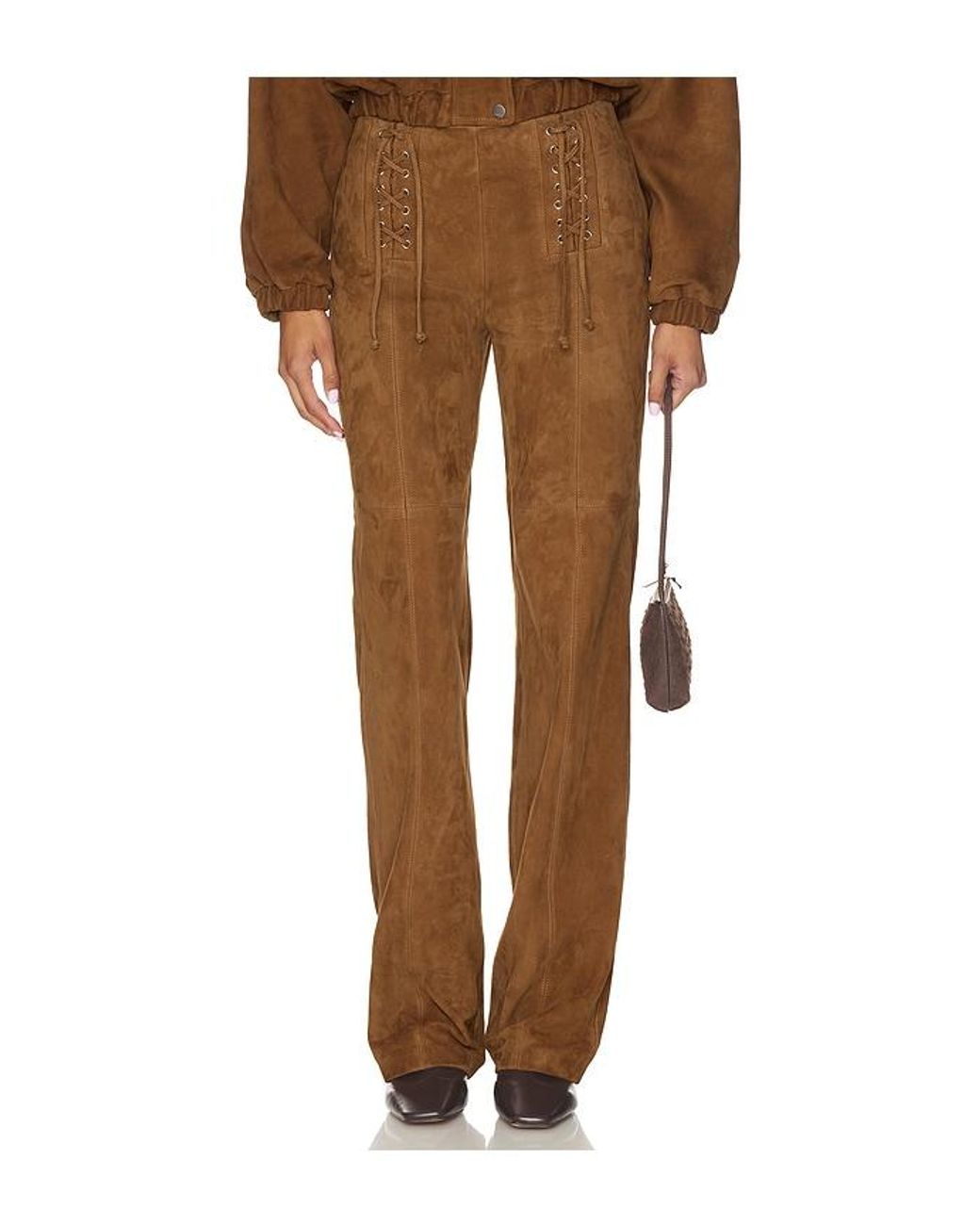 Porsche Design Brown X Revolve Devon Laced Pants