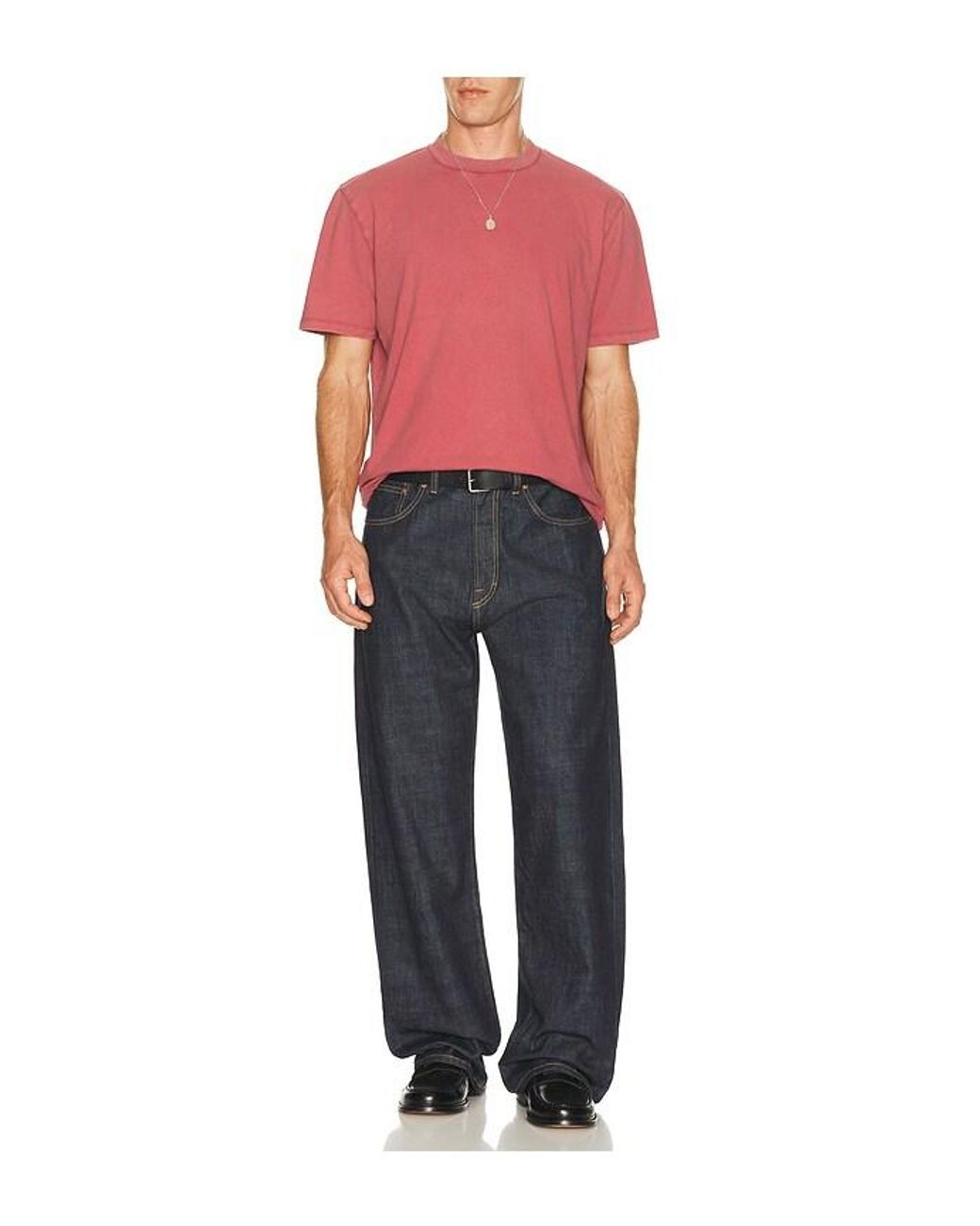 Our Legacy Red Box T-Shirt for men