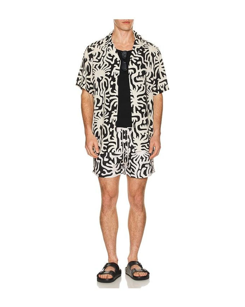 Oas Black Loefy Rocco Shirt for men