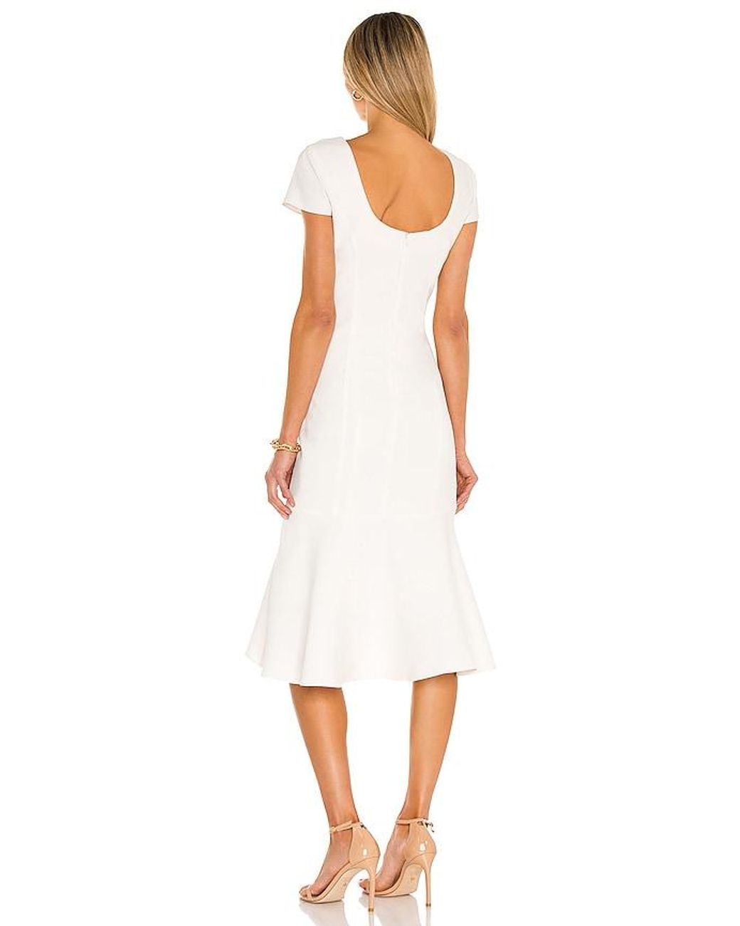 Amanda Uprichard White Evalina Dress