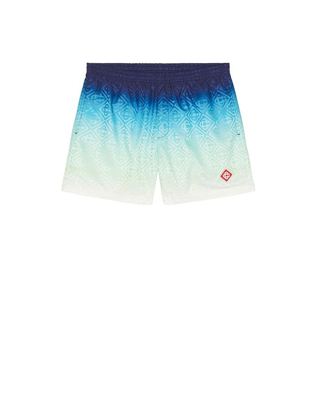 Casablanca Blue Jacquard Swim Shorts for men