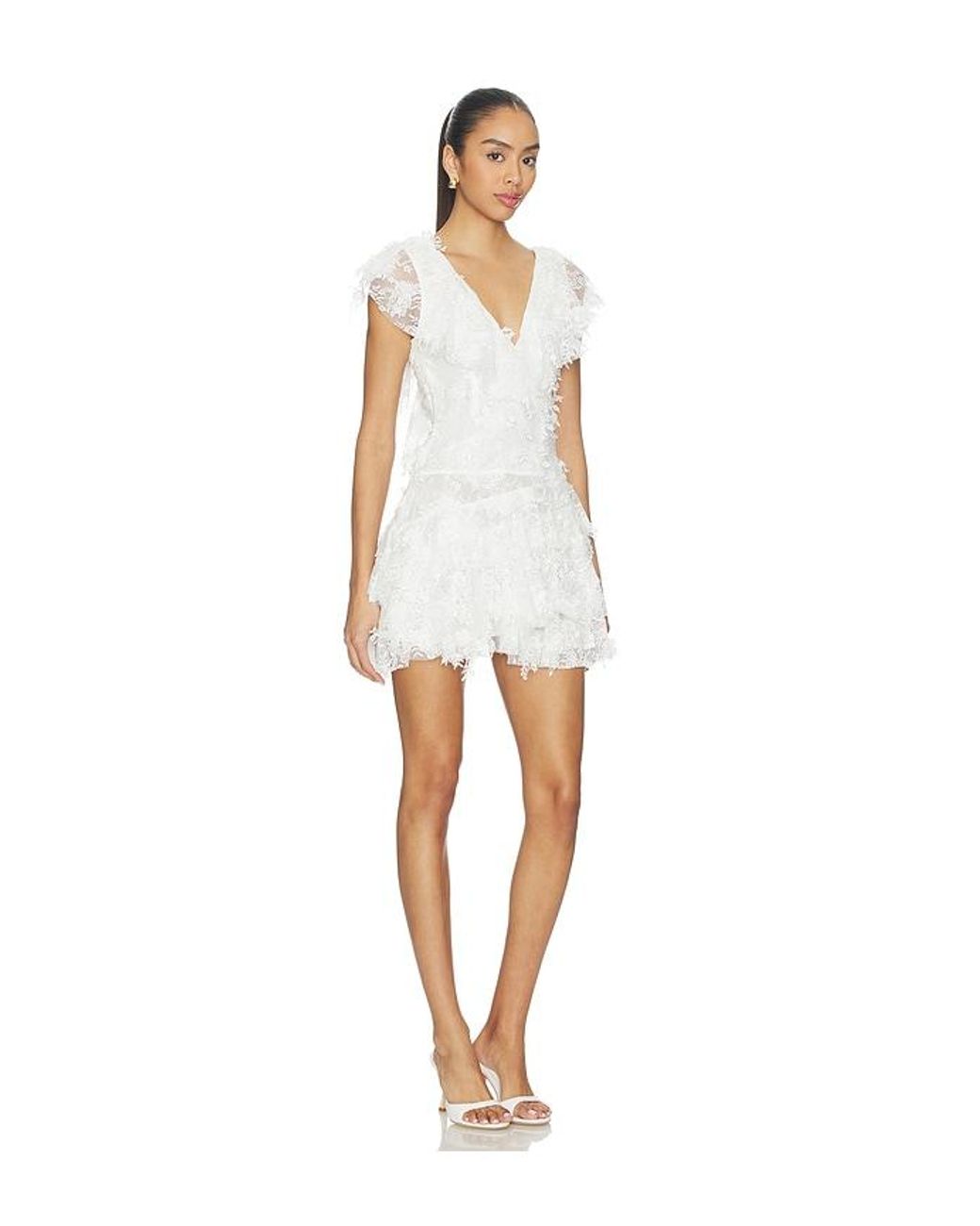Tularosa White Kelsie Mini Dress