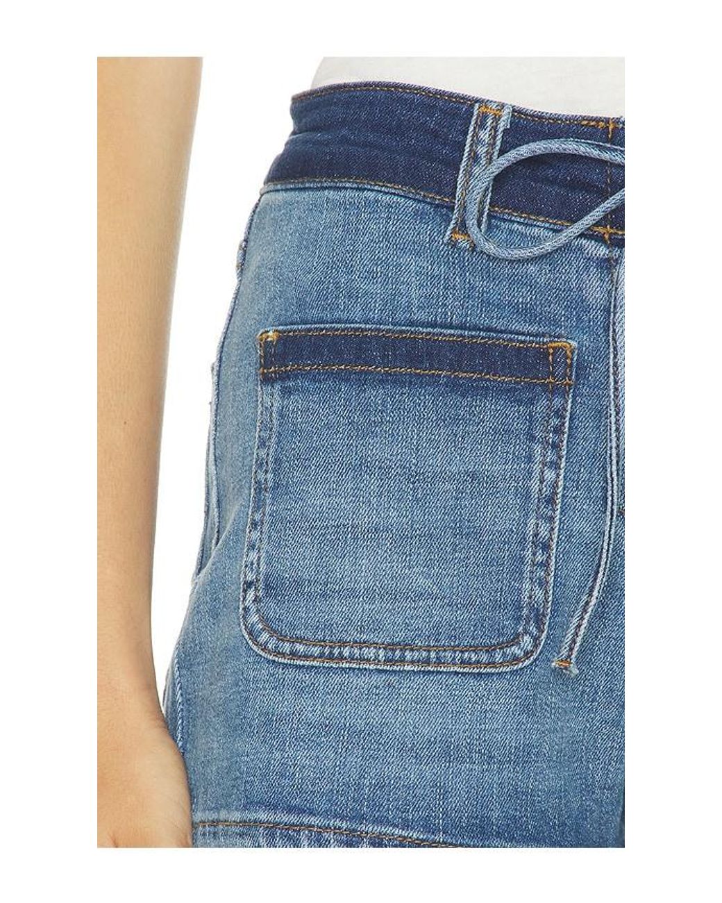 Ba&sh Blue Rio Short