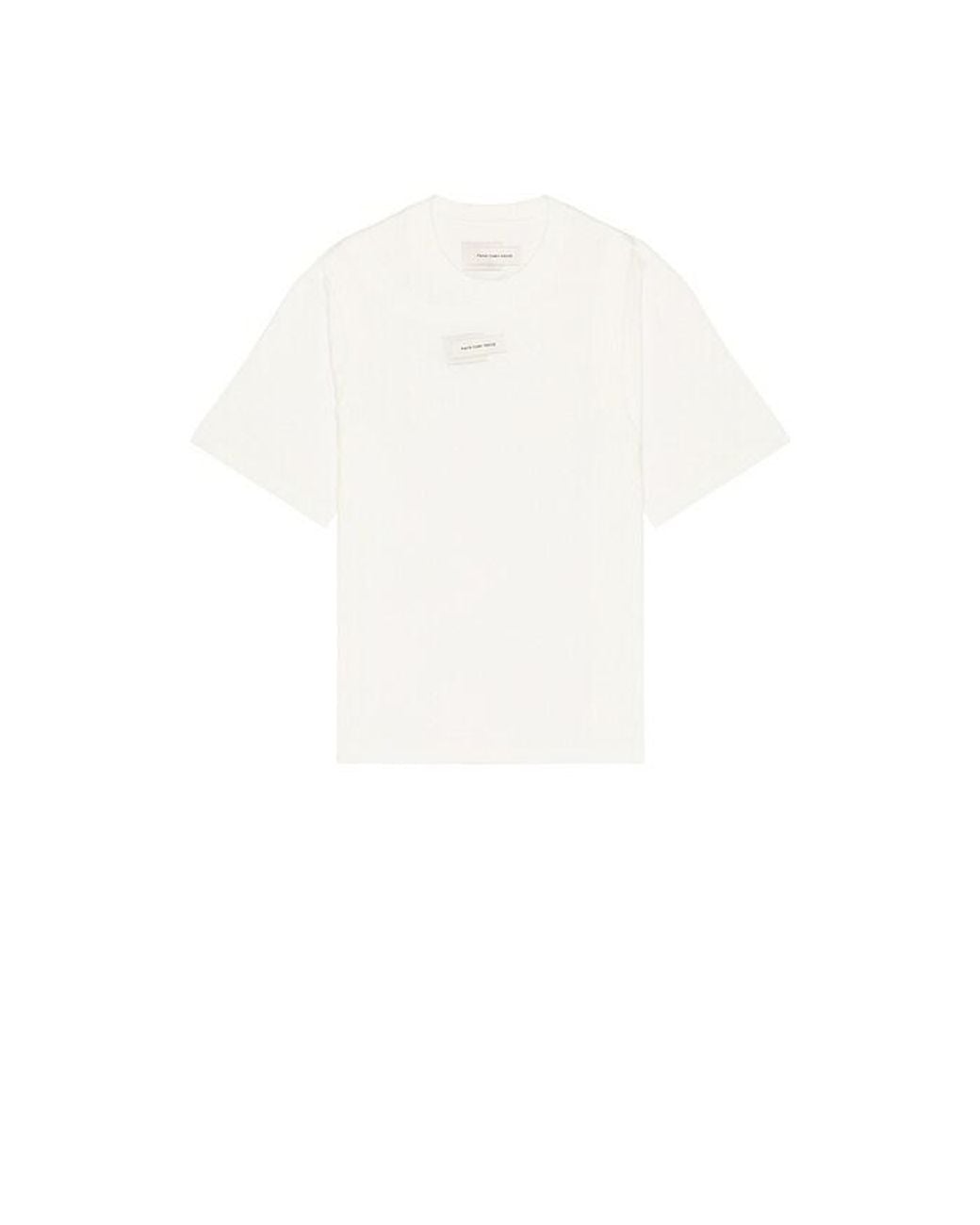 Feng Chen Wang White Deconstruction Tee for men