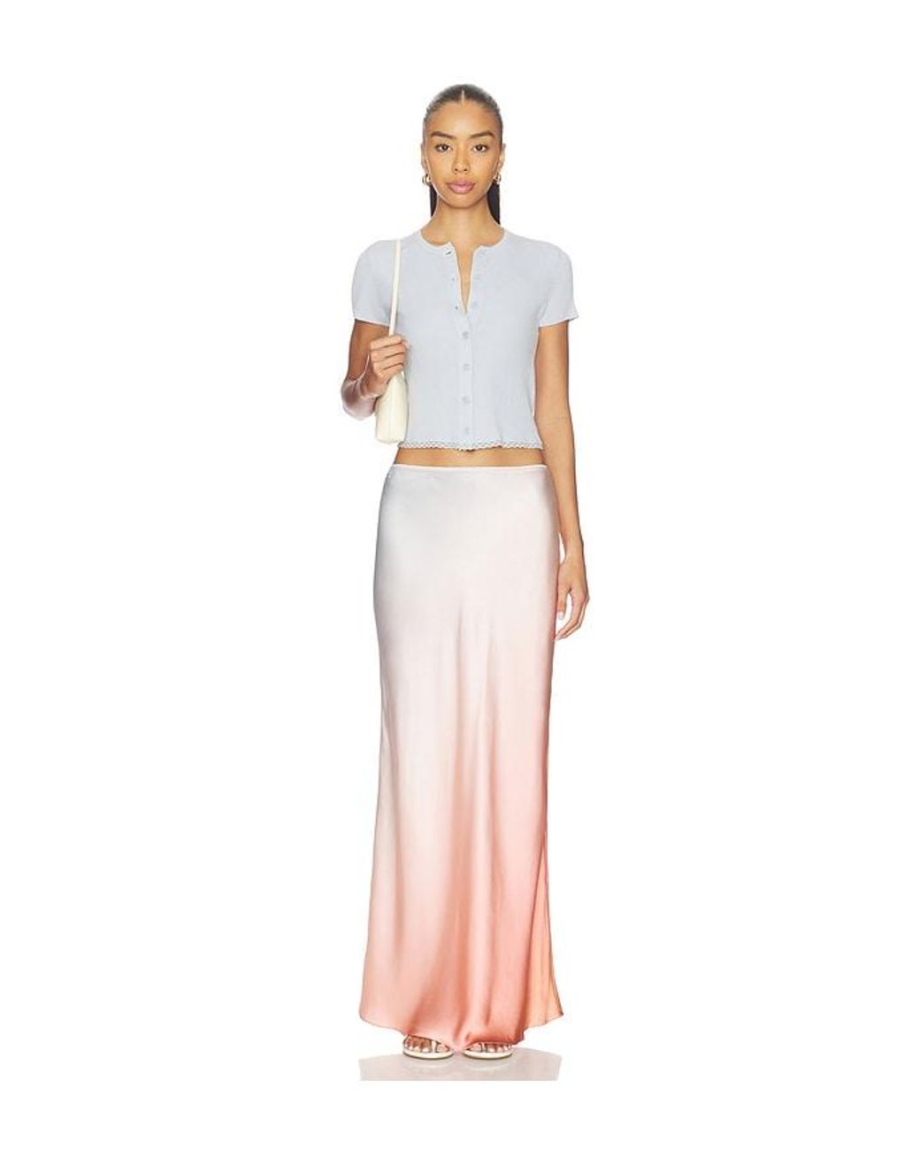 SABLYN Pink Grace B Maxi Pull On Skirt