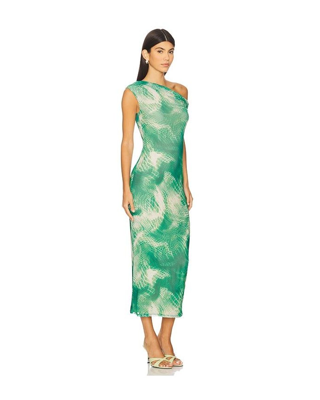AFRM Green Holden Dress