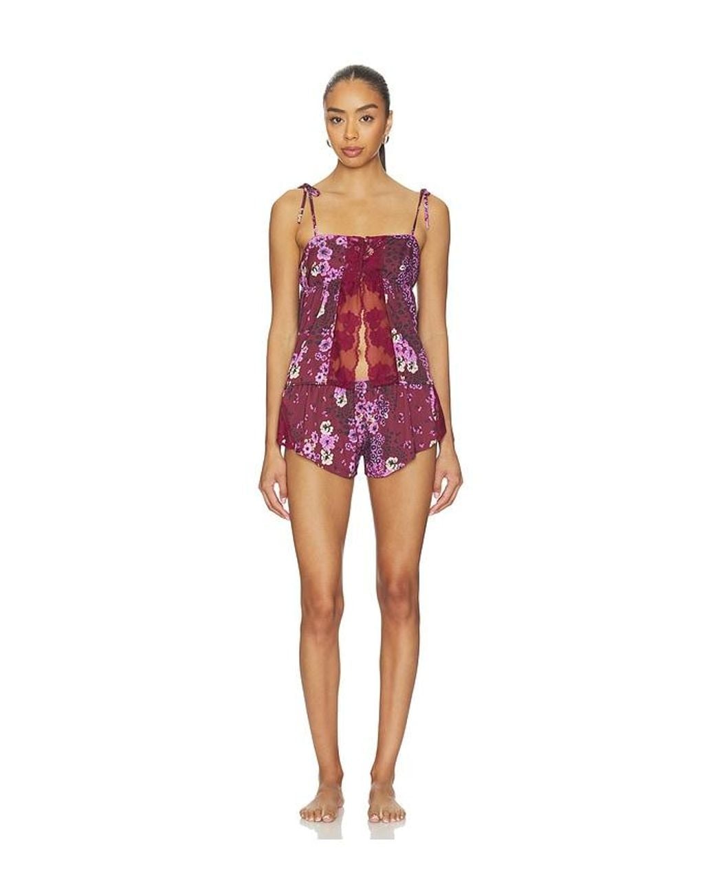 Free People Red X Intimately Up
