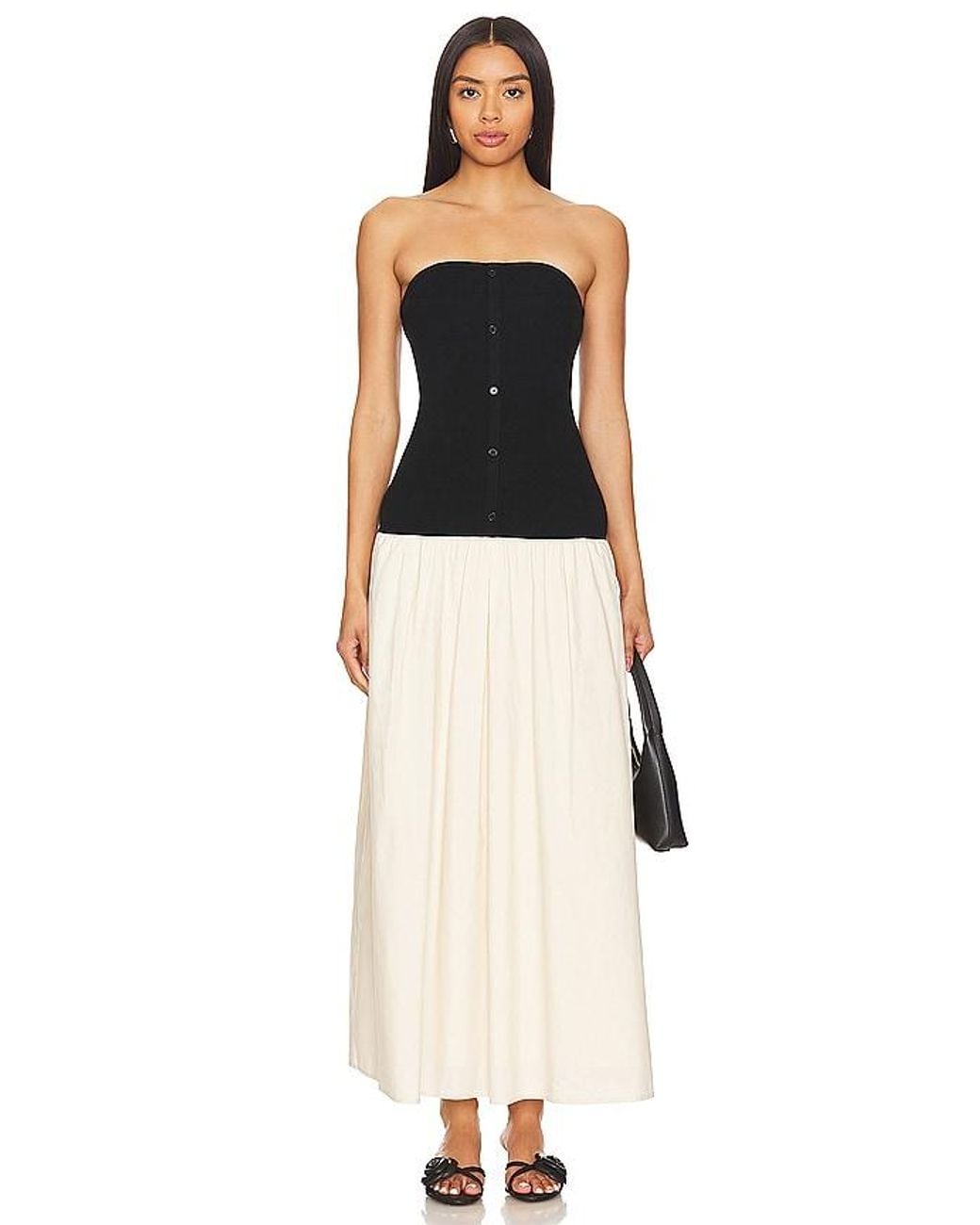 Vestido Tanner En ,Cream Talla En Line & Dot de color Natural