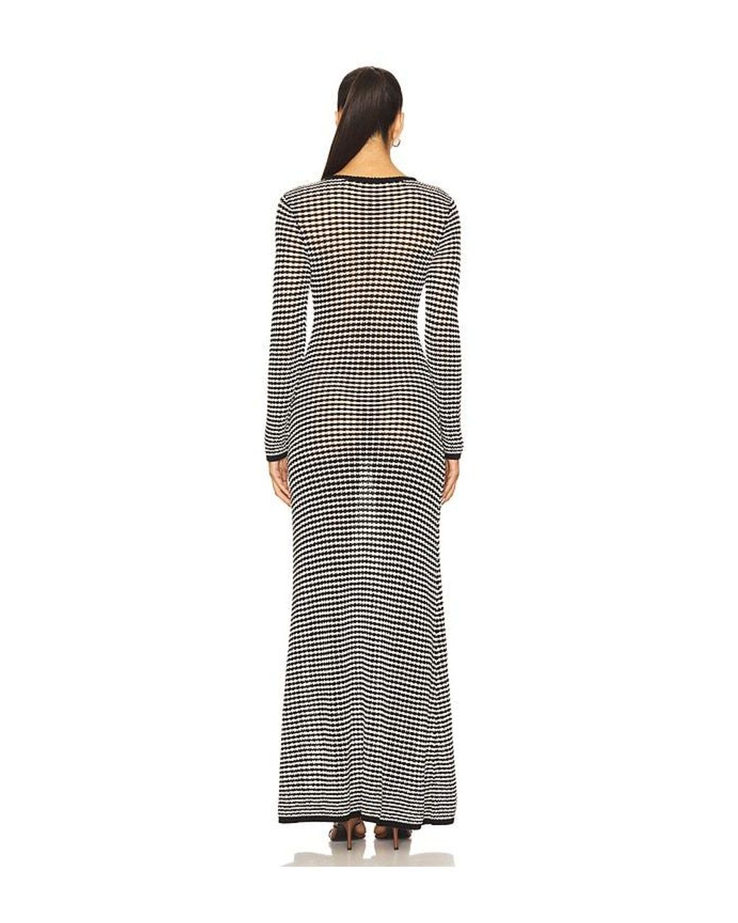 Lovers + Friends Gray Brienne Maxi Dress