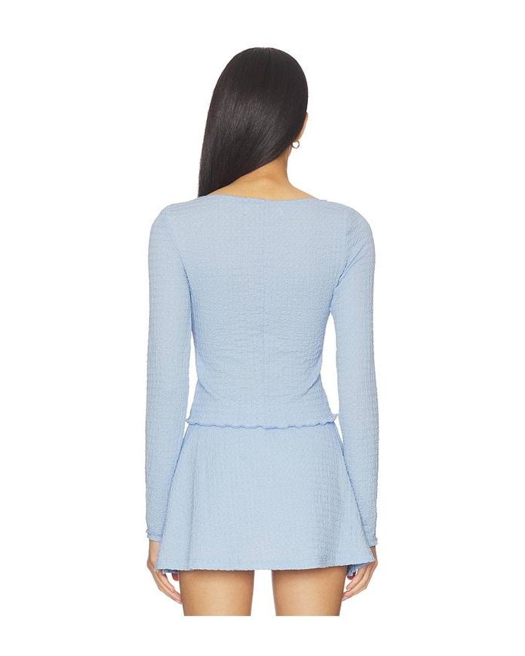 Lisa Says Gah Blue Summer Top