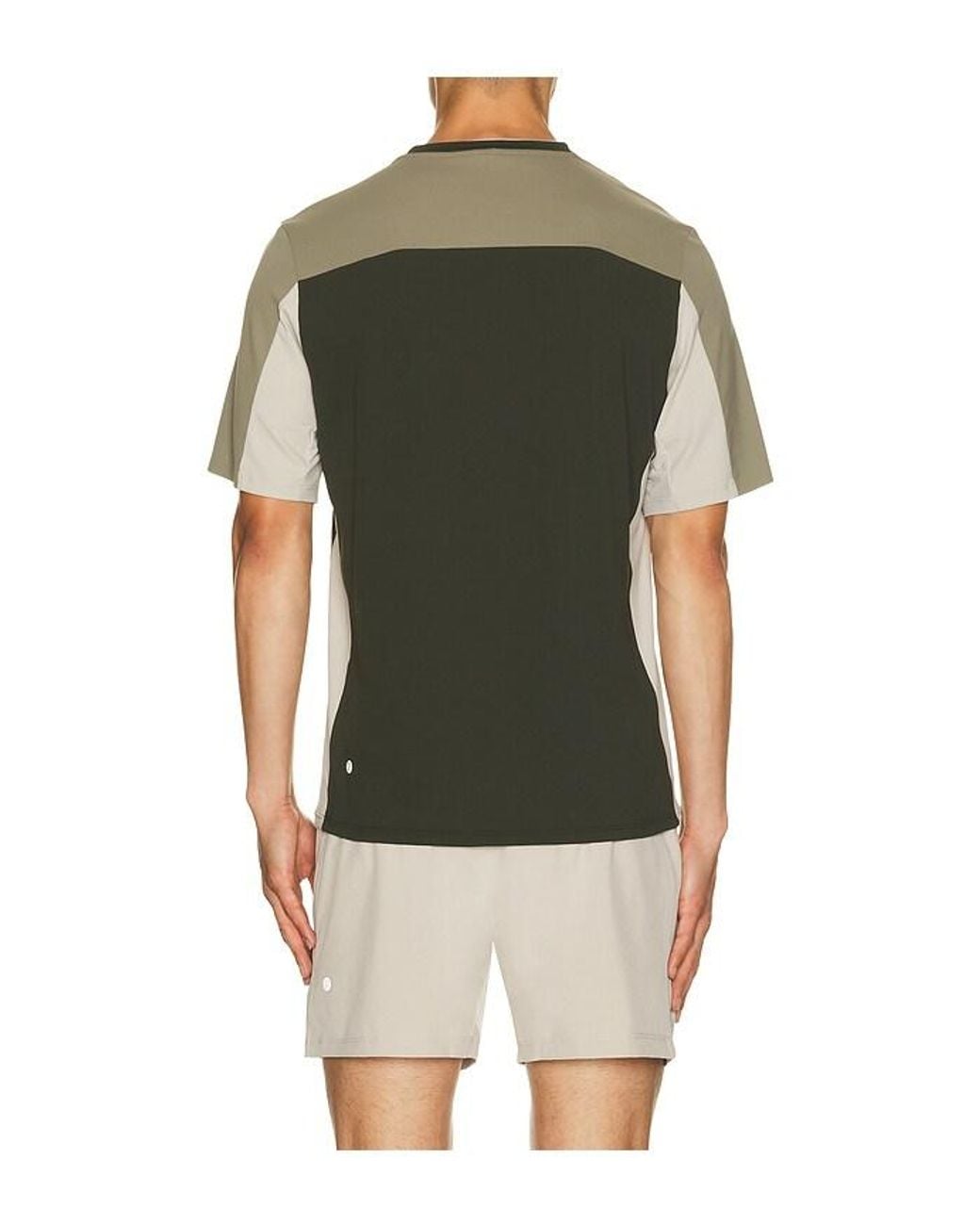 lululemon athletica Green Uv Protective Pique Tennis Short Sleeve for men
