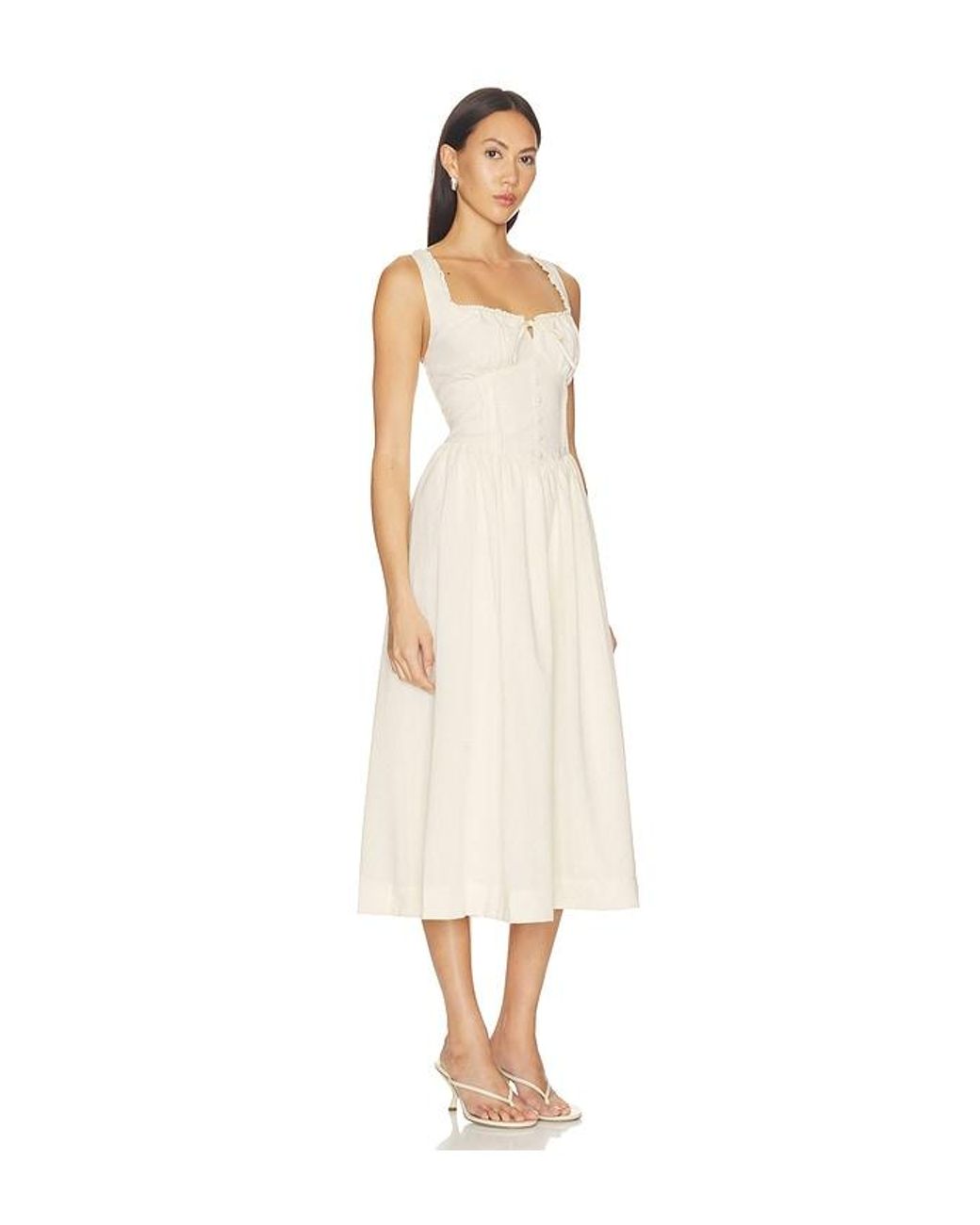 Astr White Sahana Dress
