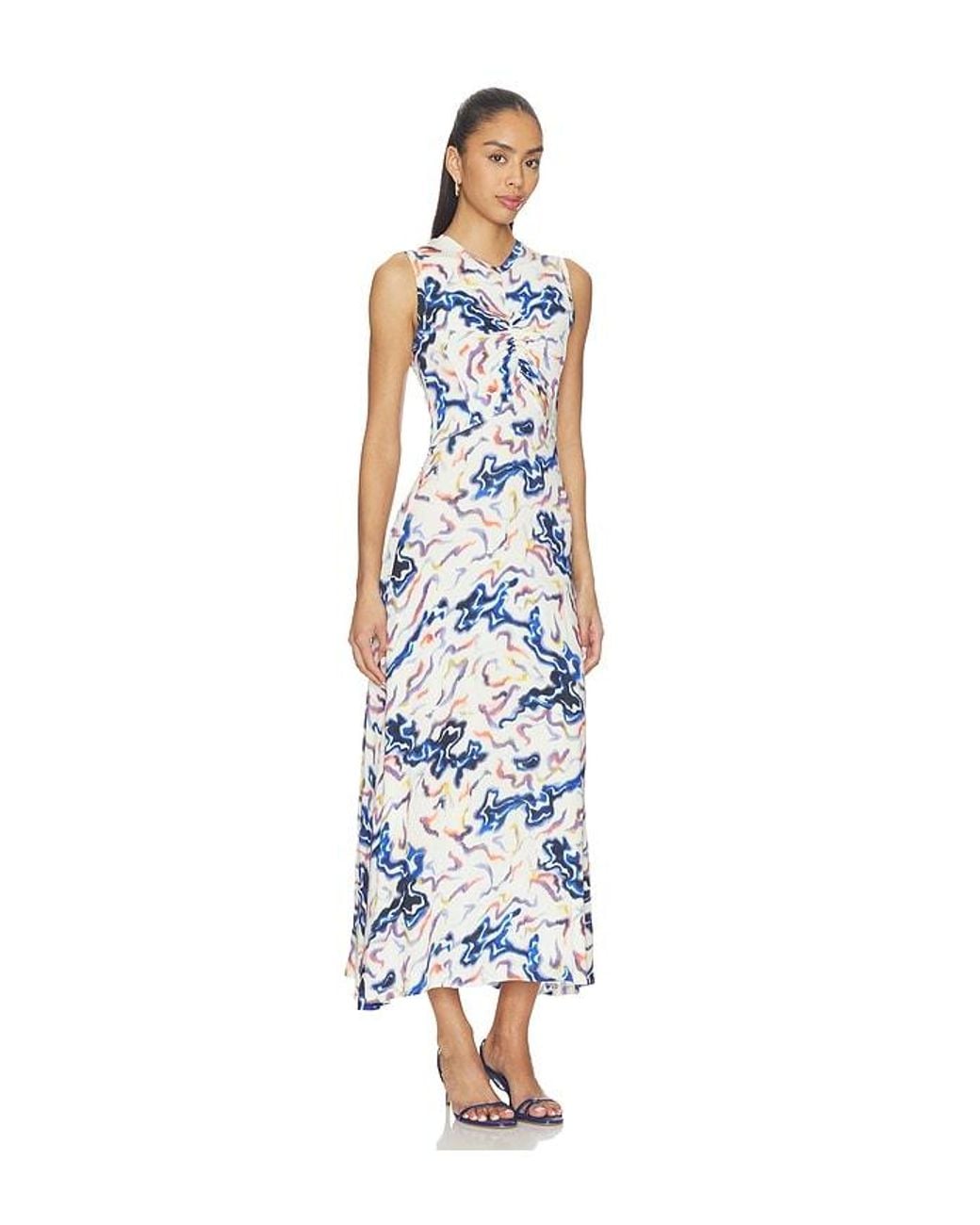 Ulla Johnson White Lina Jersey Dress