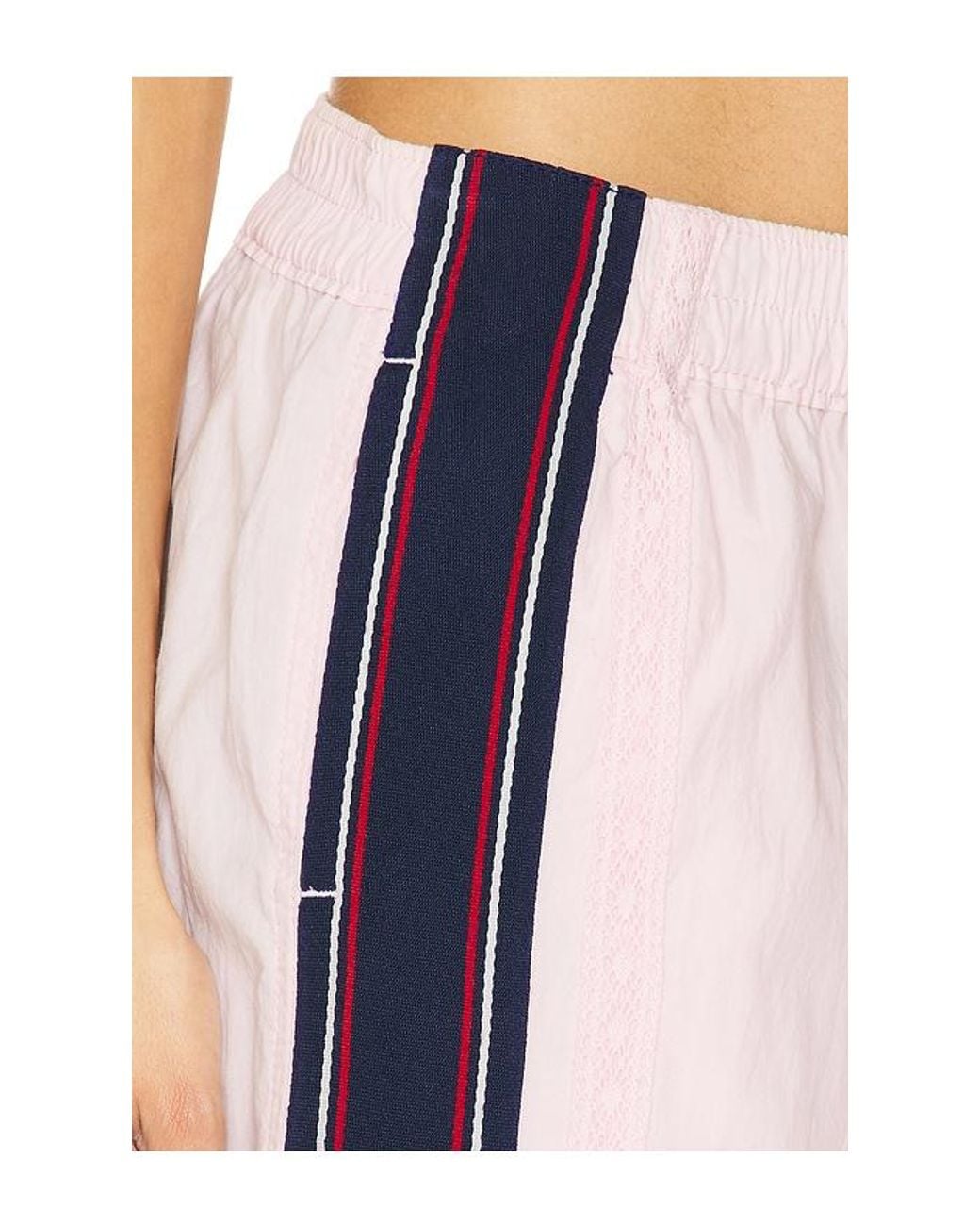 Free People Pink Team Spirit Pull On Pant