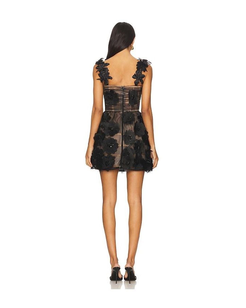 Bronx and Banco Black Rosalie Noir Mini Dress