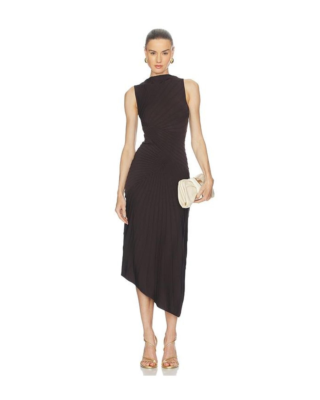 Cult Gaia Black Fen Dress
