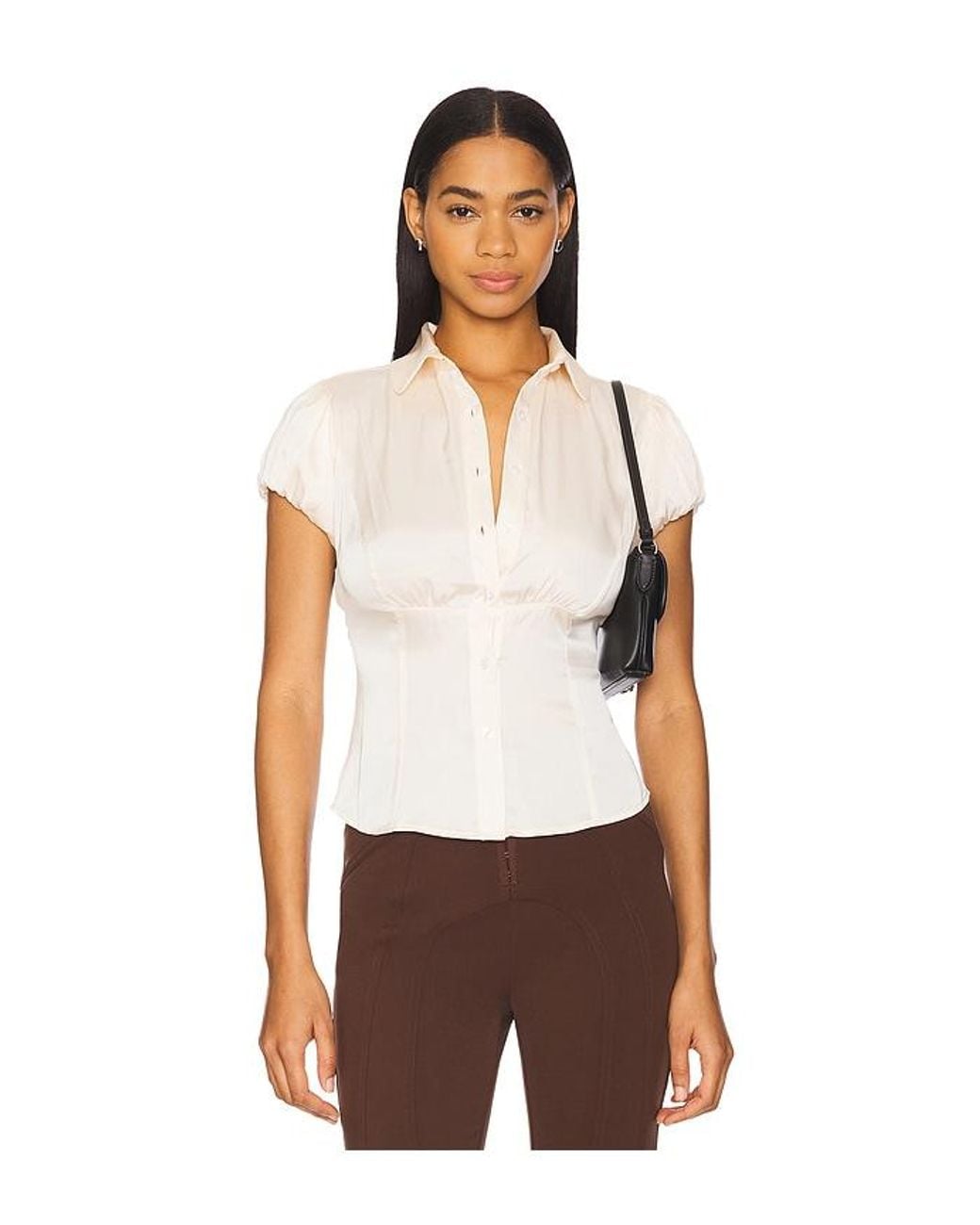 GUIZIO White Liana Top