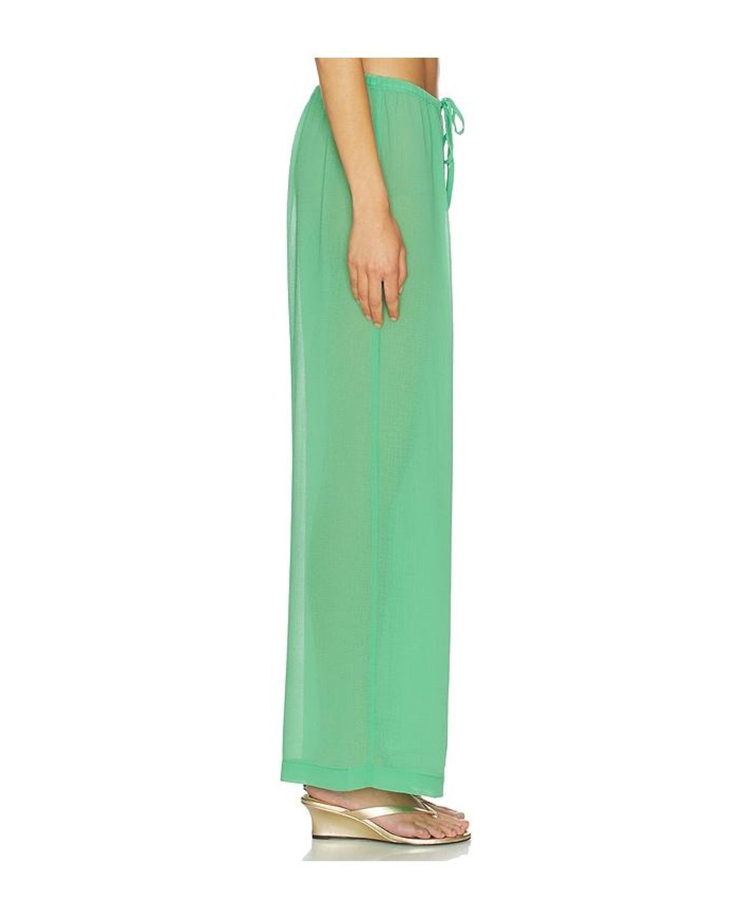 Solid & Striped Green The Ashling Pant