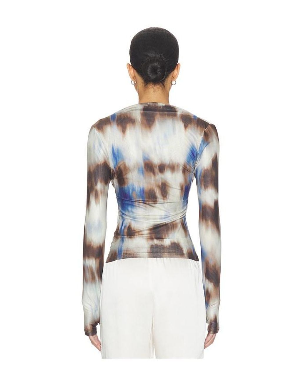 Madison The Label White X Revolve Laury Mesh Top