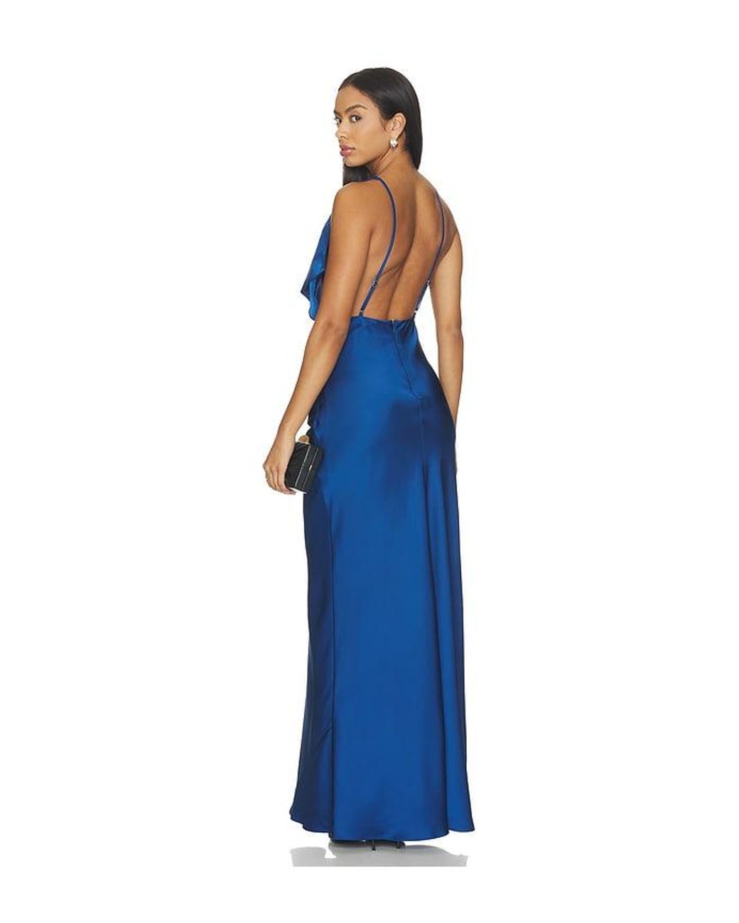 Lovers + Friends Blue Clea Gown