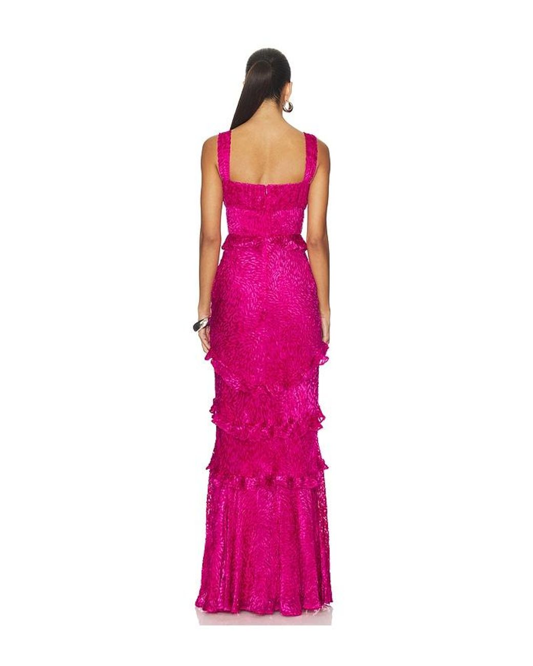 Saloni Pink Chandra Dress