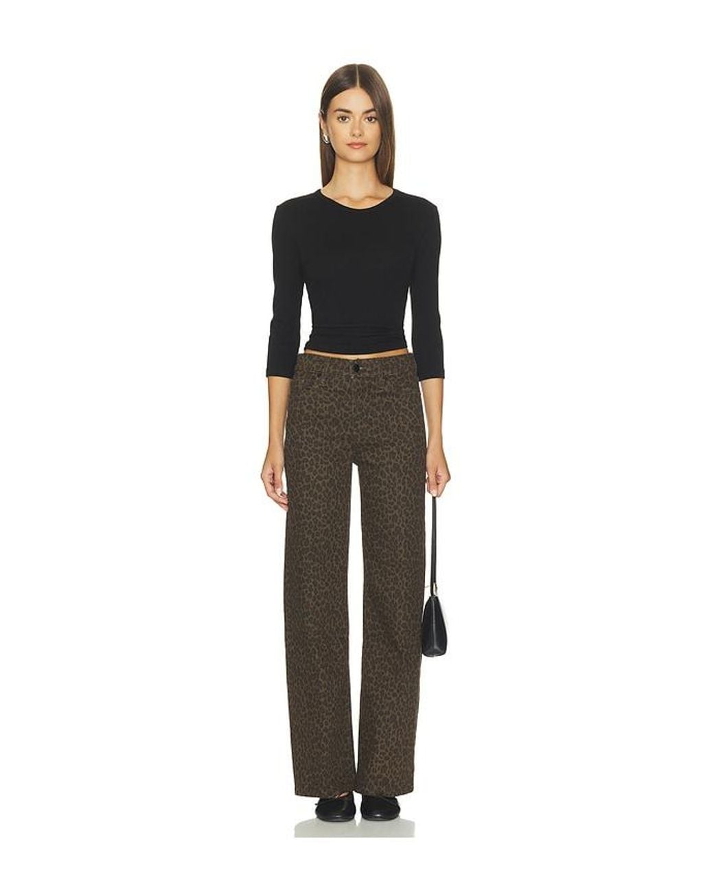 FRAME Multicolor Le Slim Palazzo Jeans