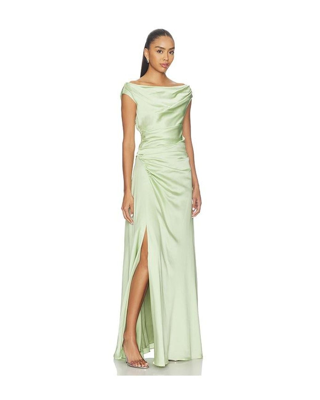 Jonathan Simkhai Multicolor Elinne Short Sleeve Gown