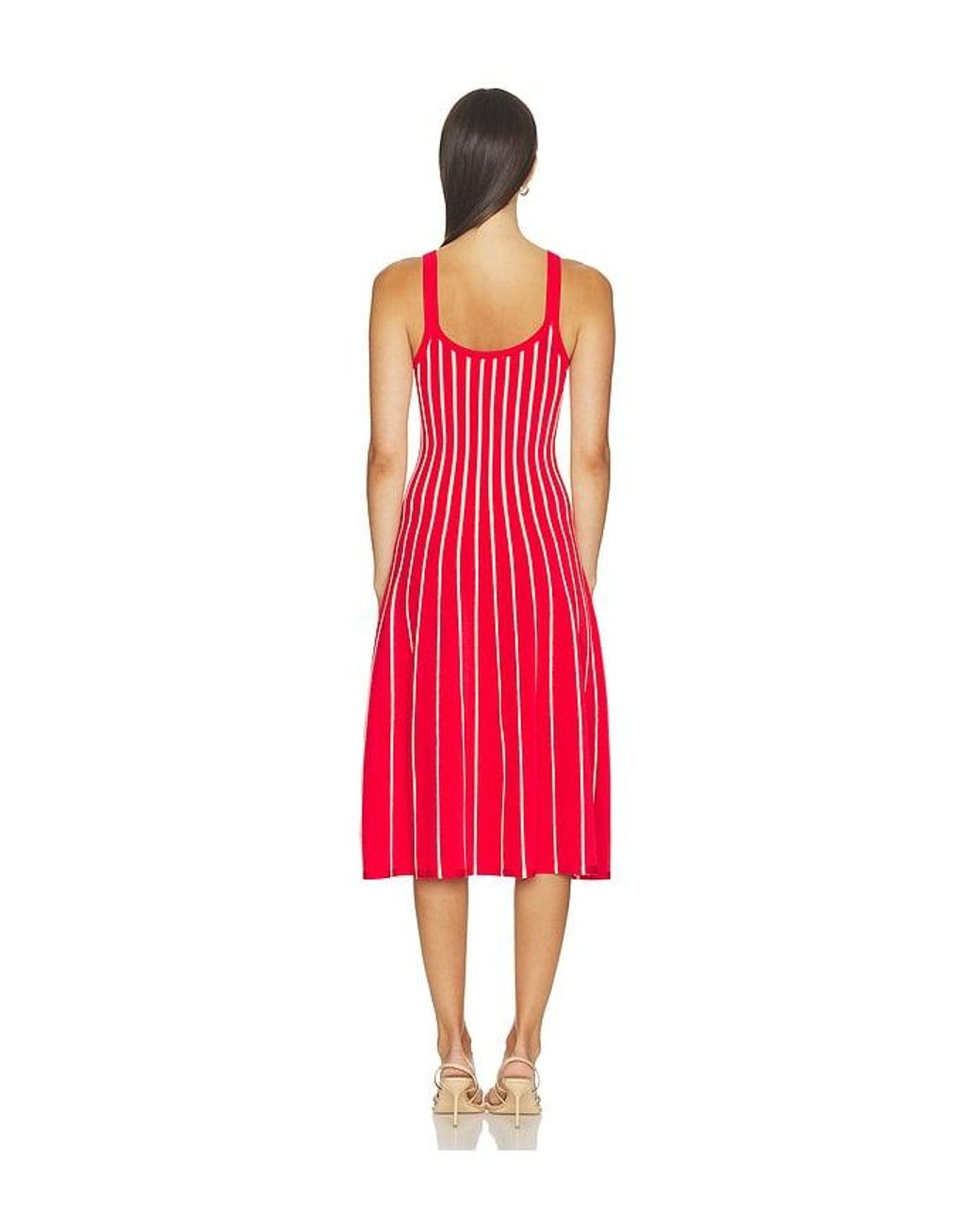 Astr Red Irecia Sweater Dress