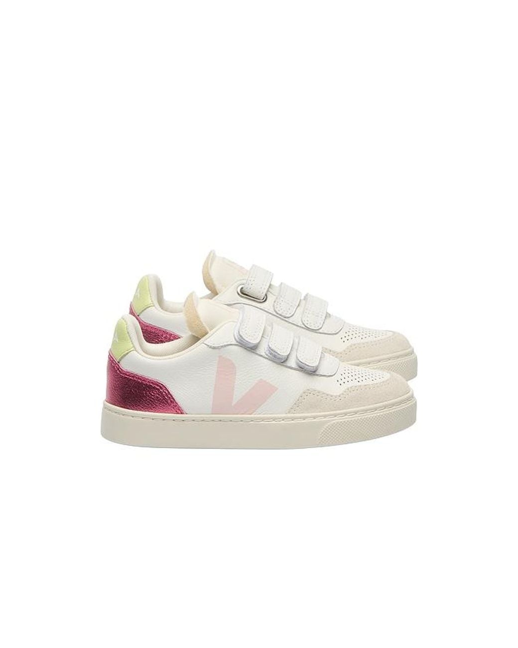 Veja White Junior Small V-90 Sneakers