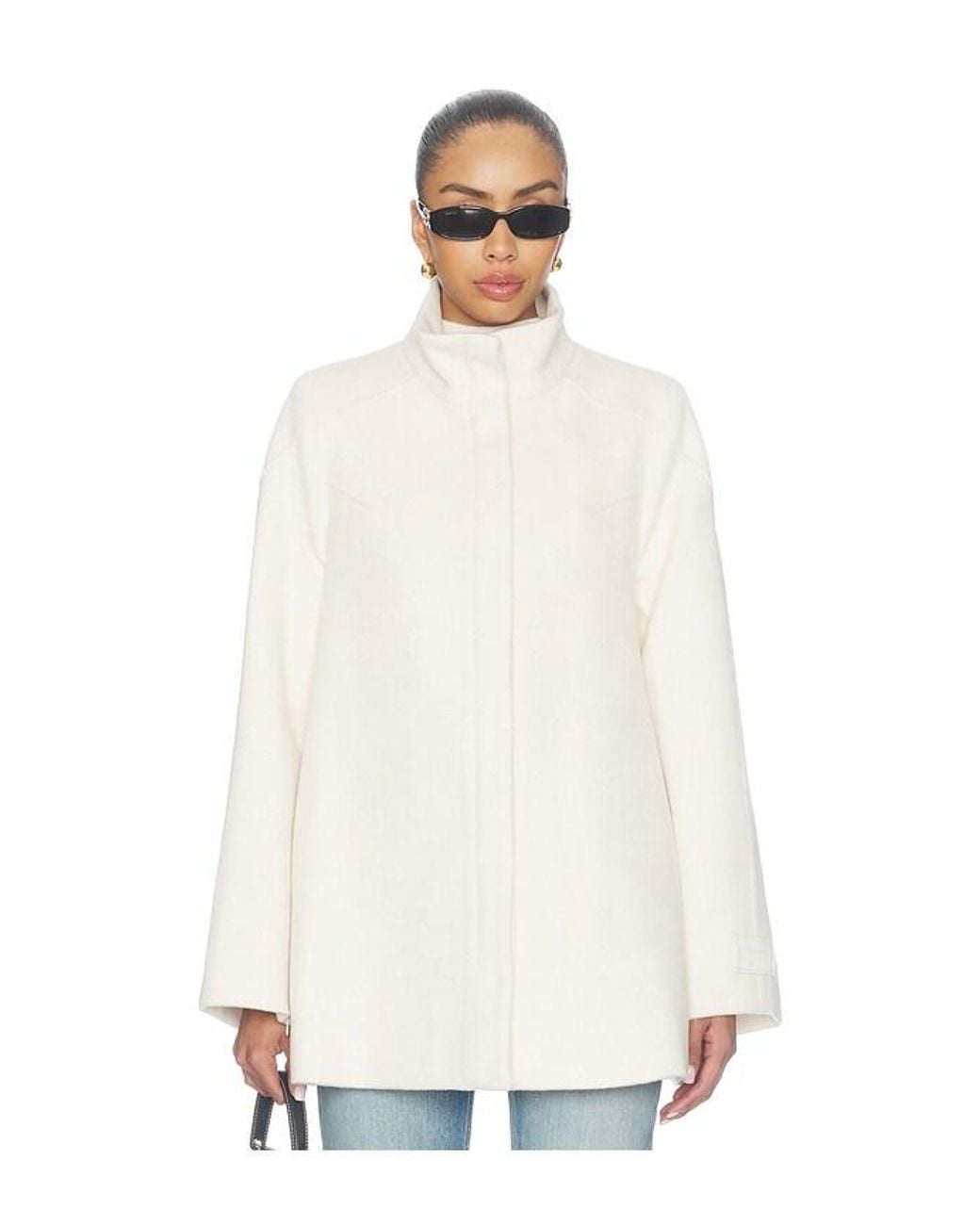 SOIA & KYO White Abilene Jacket