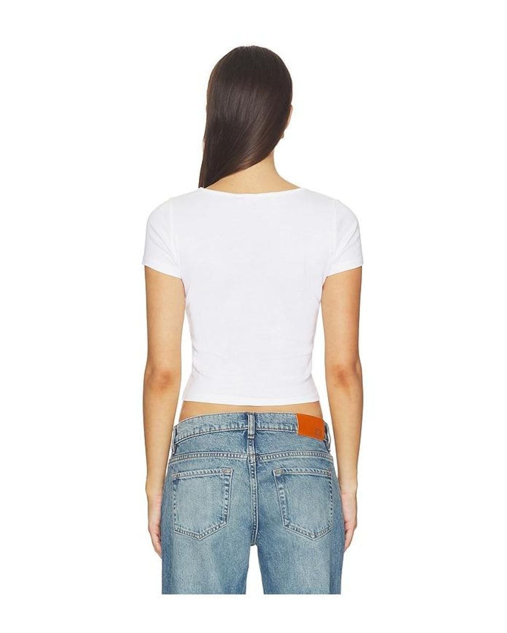 Lisa Says Gah White Alex Tee Shirt