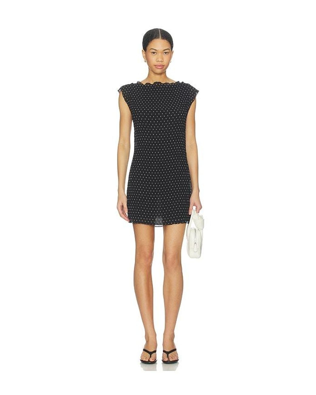 Lioness Black Mariner Mini Dress