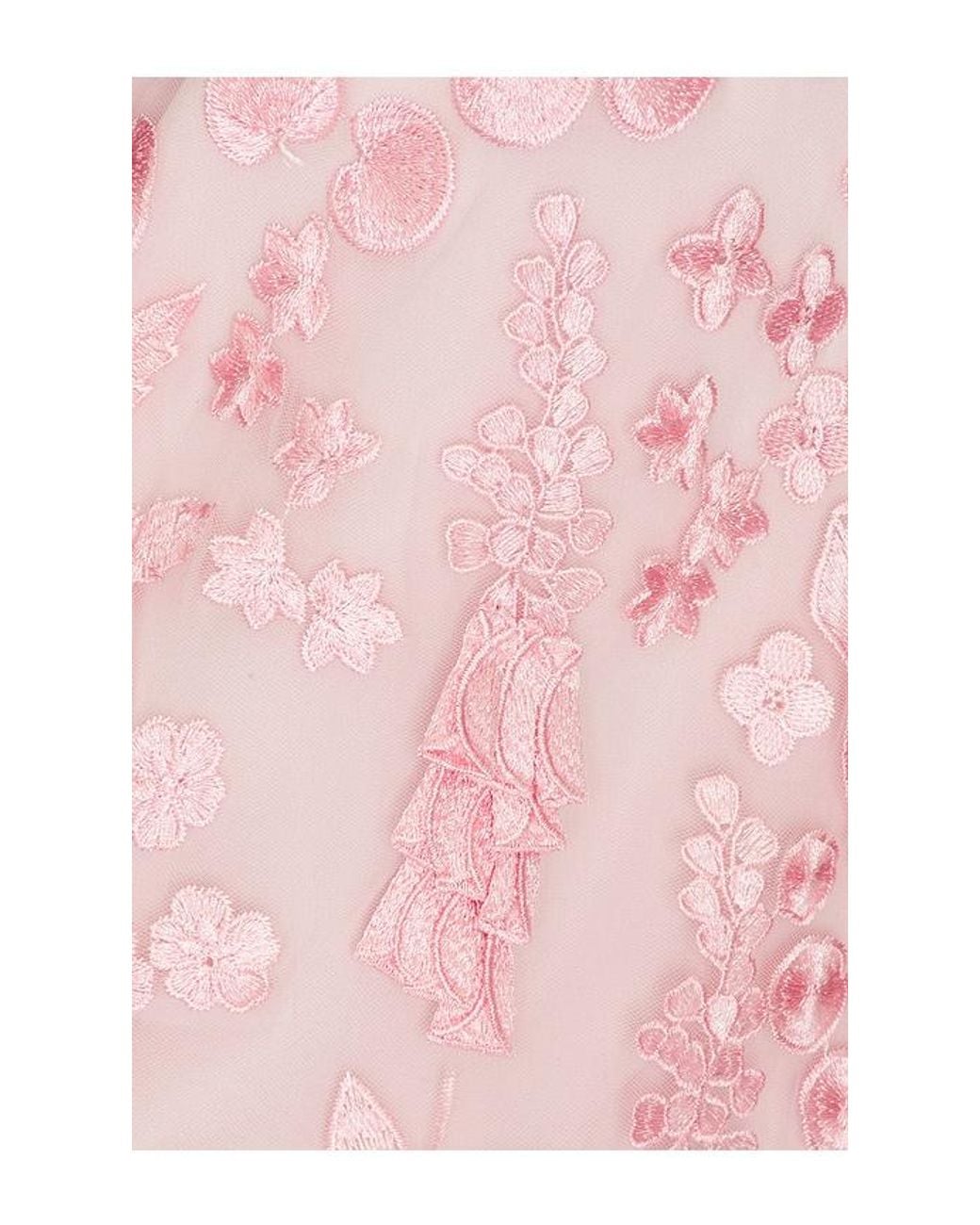OW Collection Pink Clea Maxi Dress