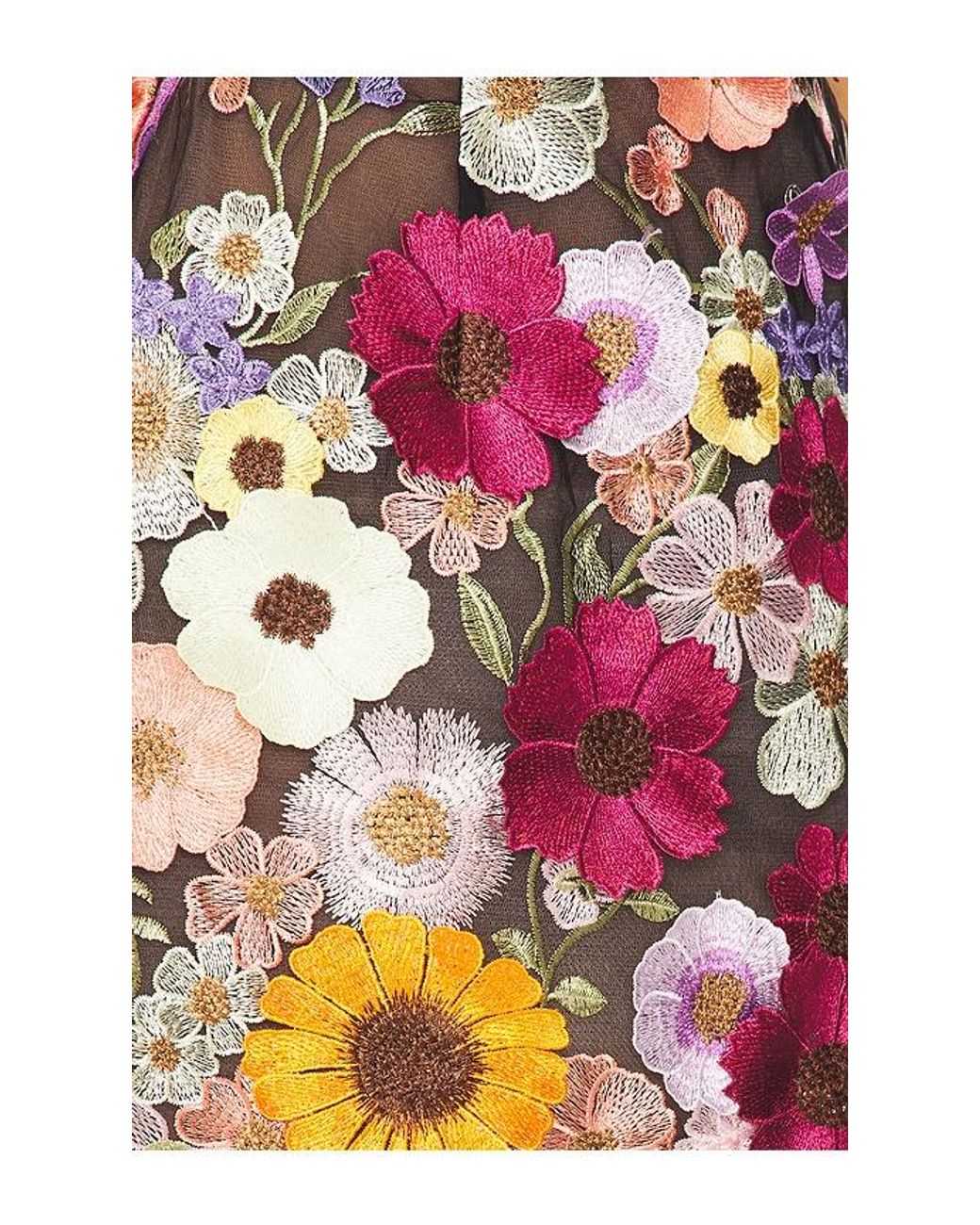 Bronx and Banco Red Bouquet Maraya Mini Dress