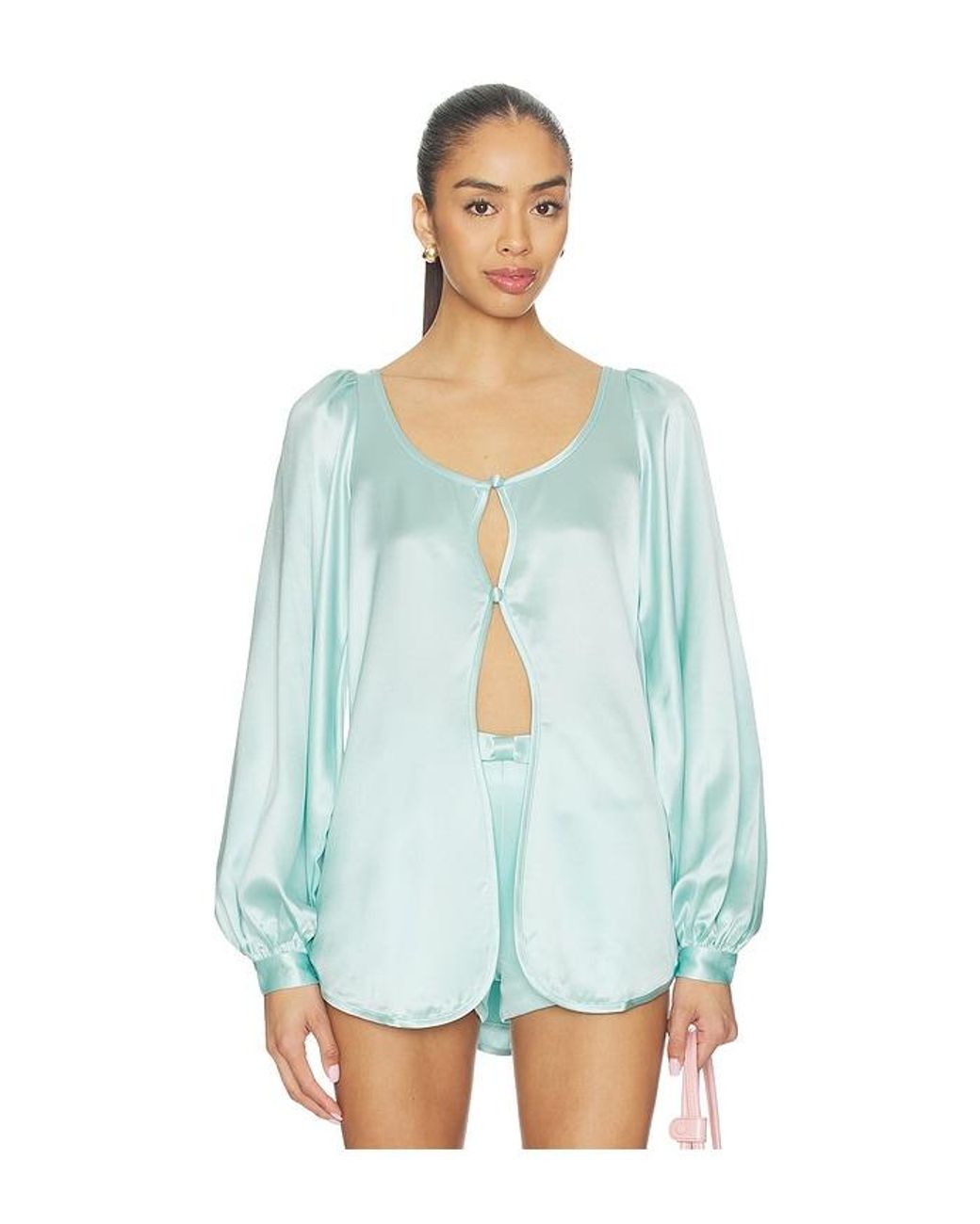 bubish Blue Penelope Blouse