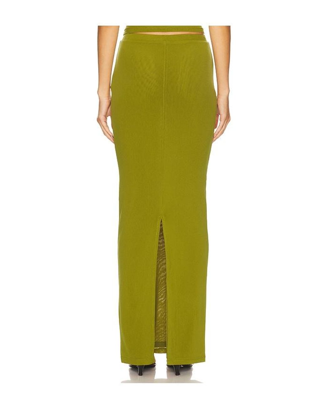 BY.DYLN Green Maddox Skirt