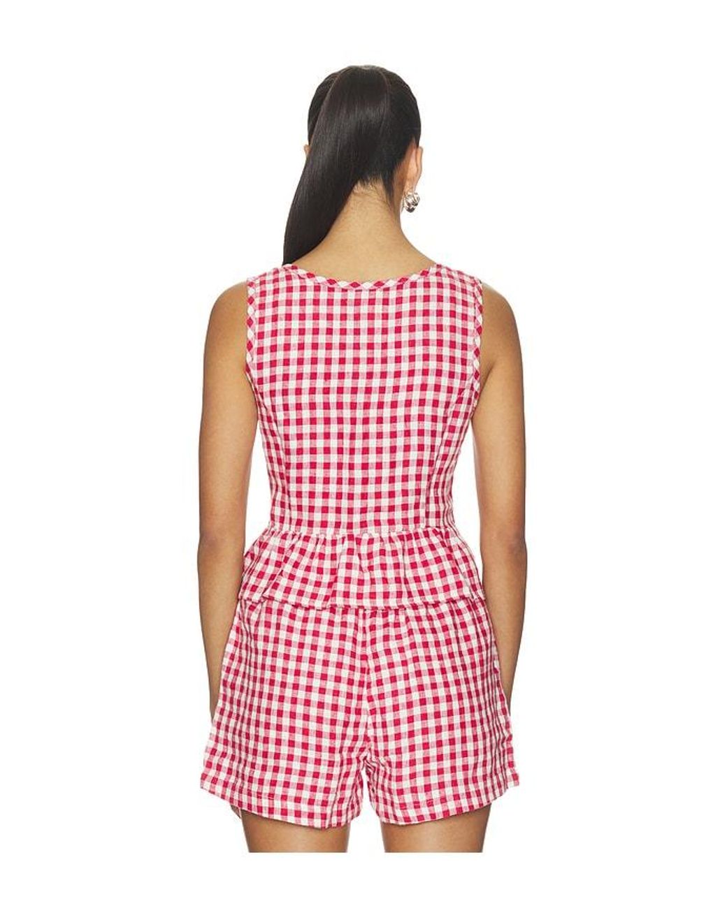 Rails Red Jonah Top