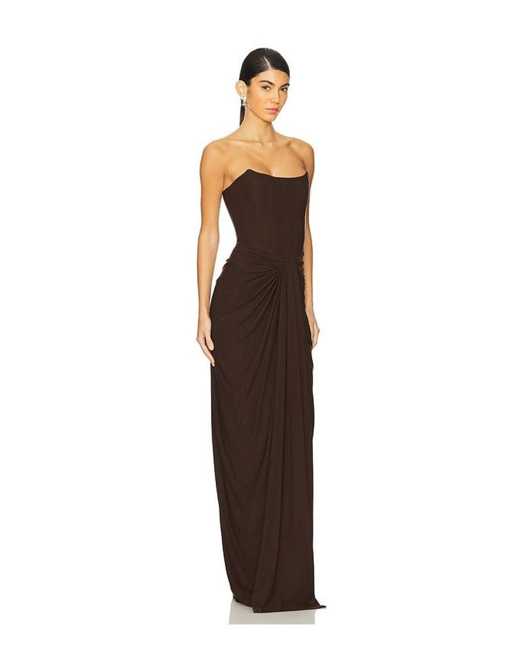 Deme by Gabriella Brown Pearl Gown