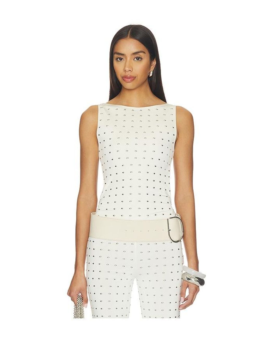 Siedres White Zelna Top