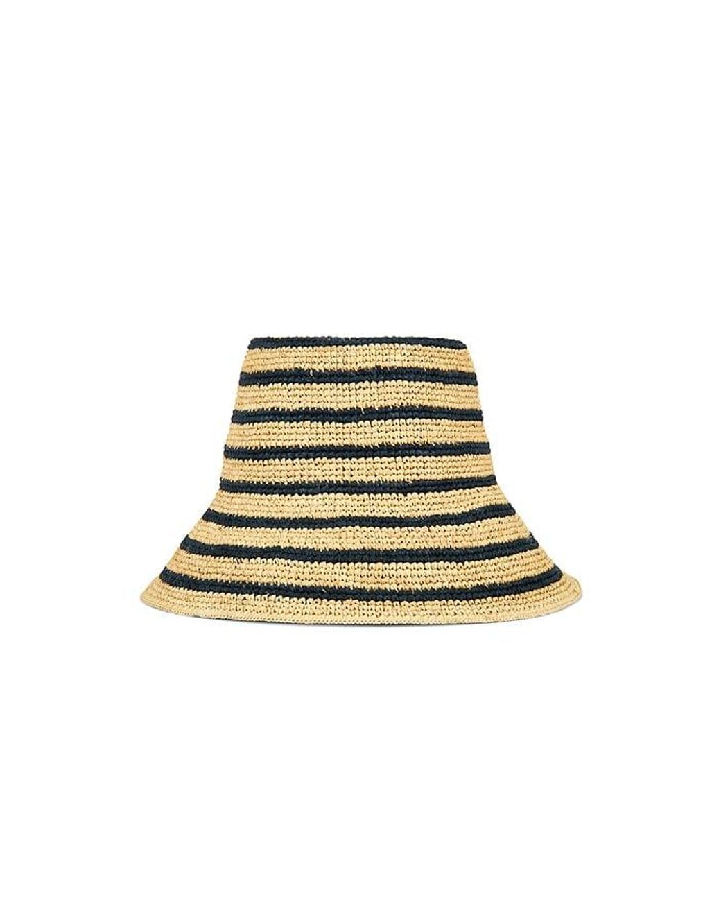 Janessa Leone Natural Harbor Bucket Hat