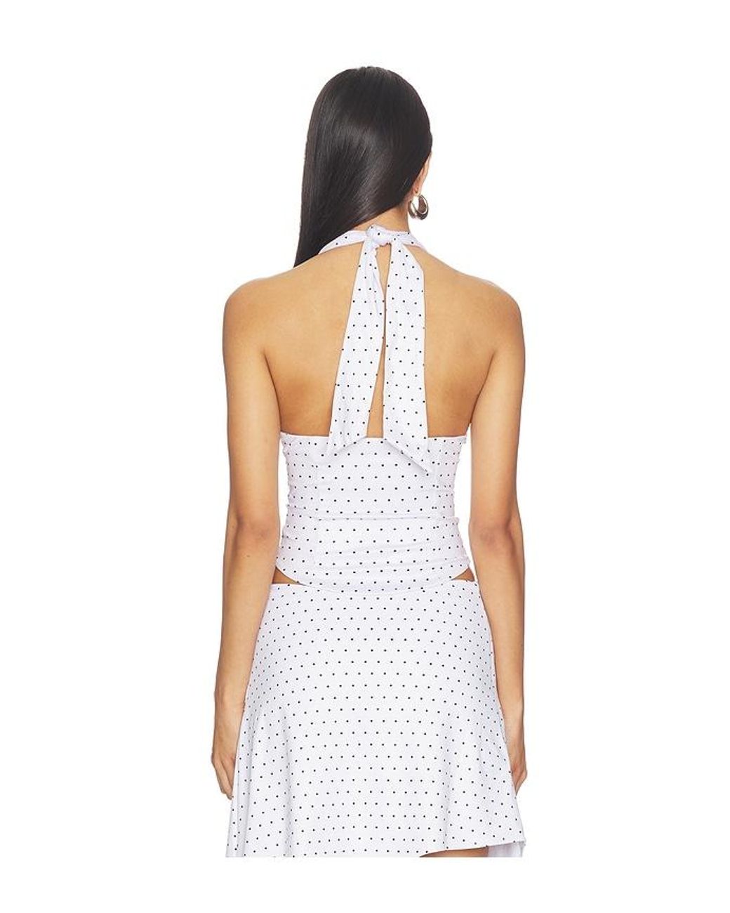 Amelie Teje White Bobbi Top