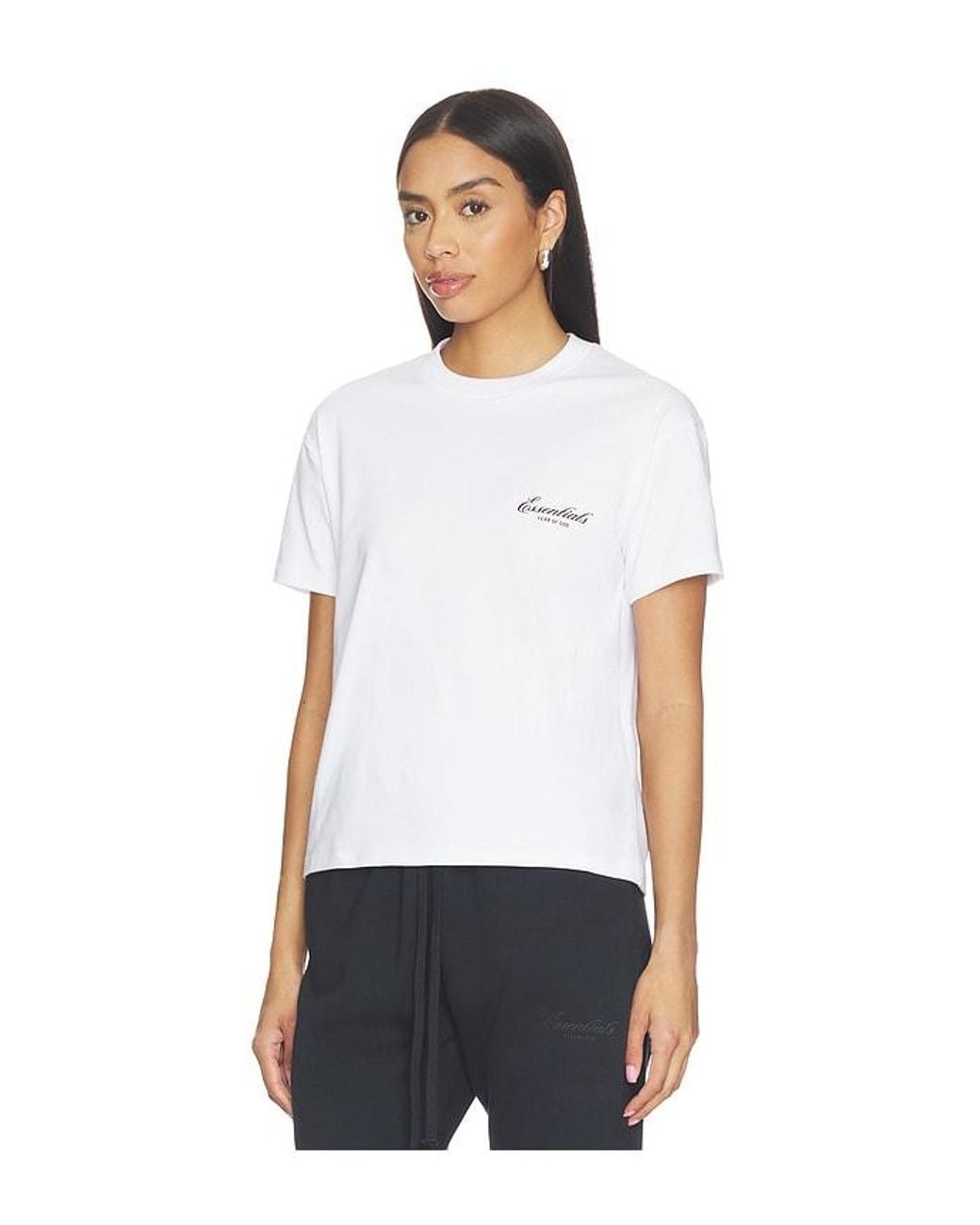 Fear Of God White Classic Short Sleeve Tee