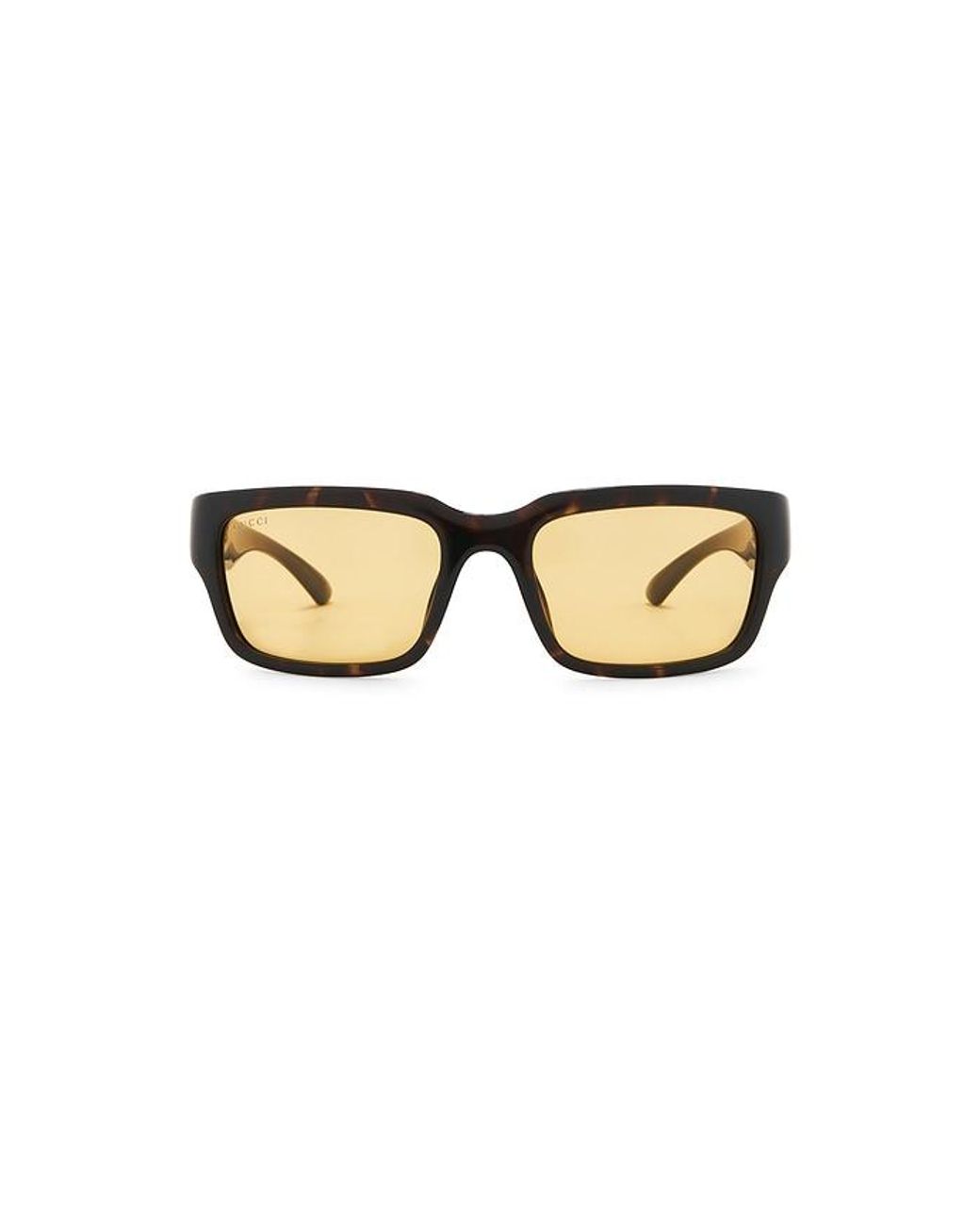 Gucci Brown Aviator Sunglasses