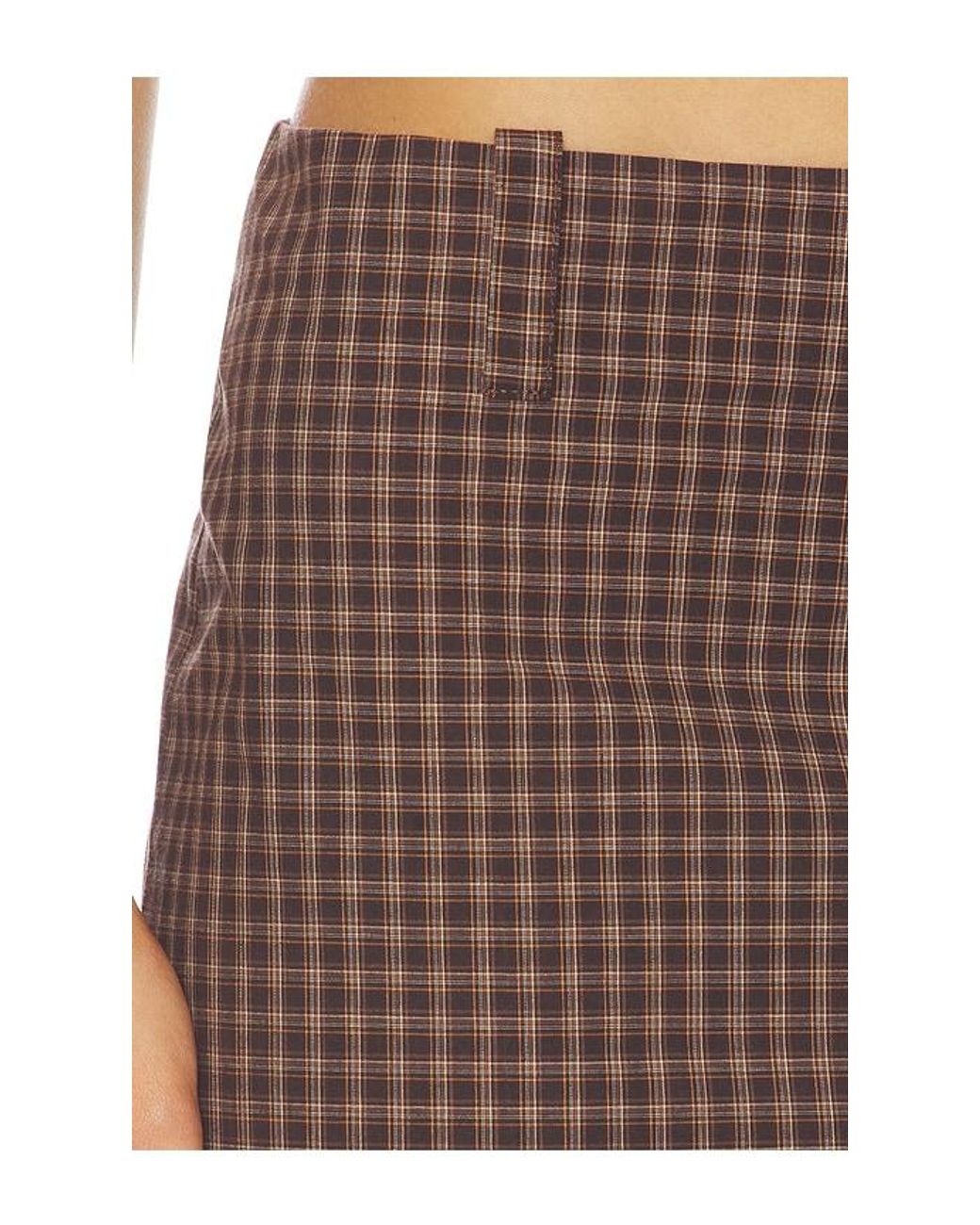 Lioness Brown Play On Midi Skirt