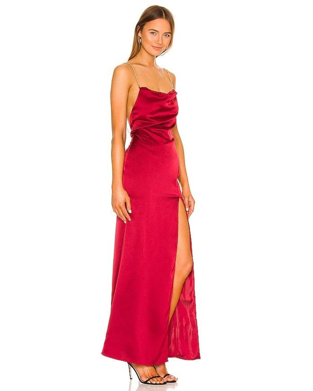 Nbd Red Alessi Gown