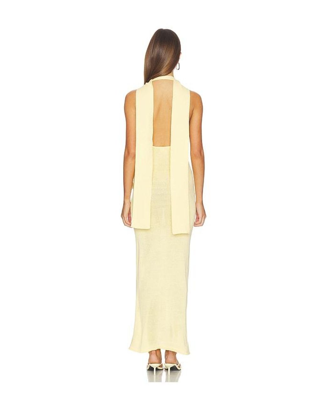 CAPITTANA Metallic Uchi Dress