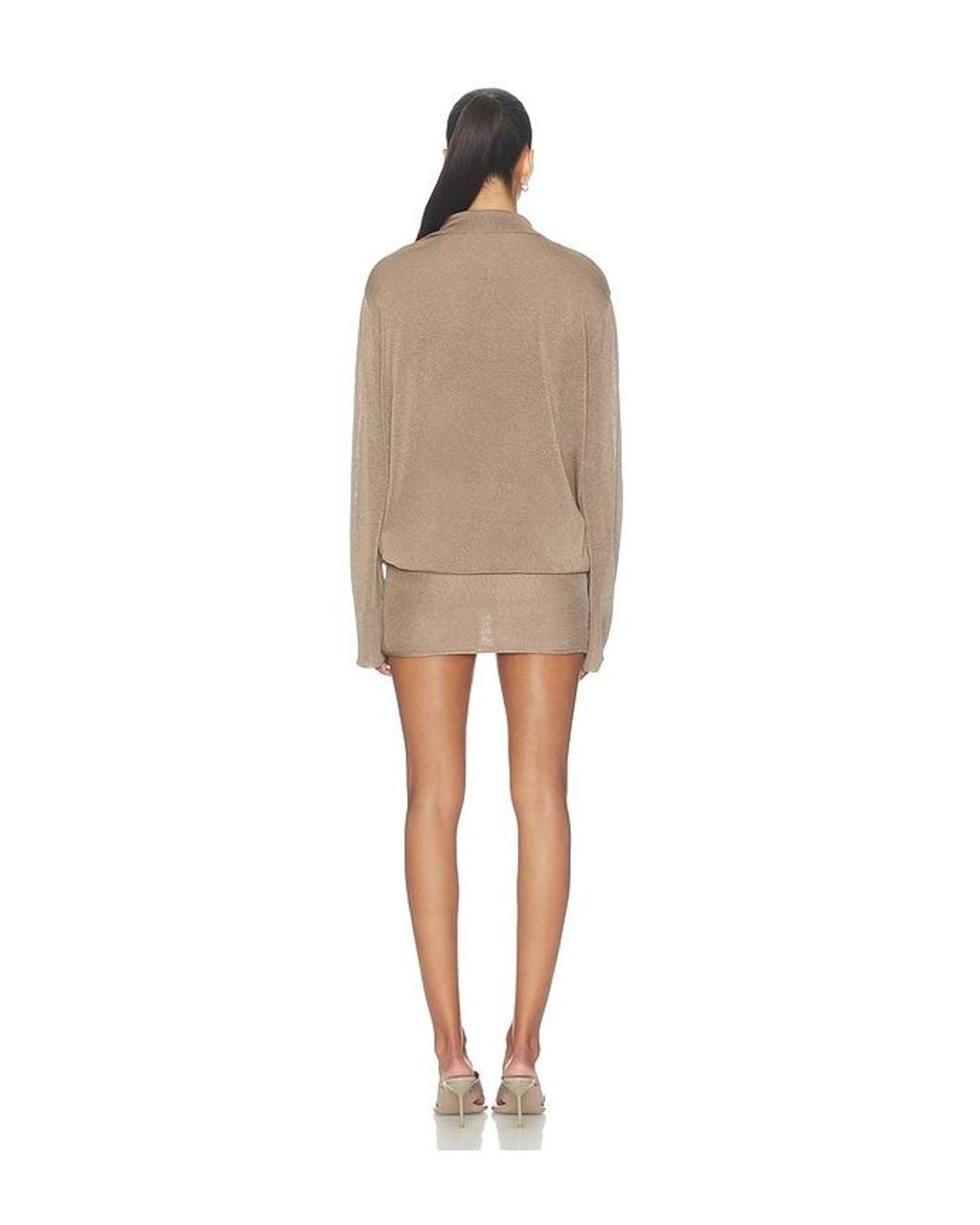 AYA MUSE Natural Solin Dress