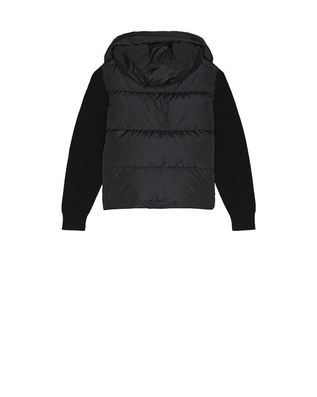 Canada Goose Black Hybridge Grove Knit Hoody for men