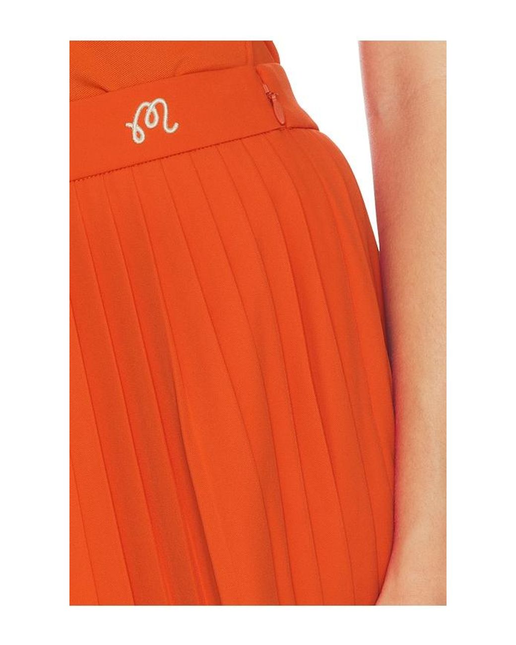 Malbon Red Kate Skirt